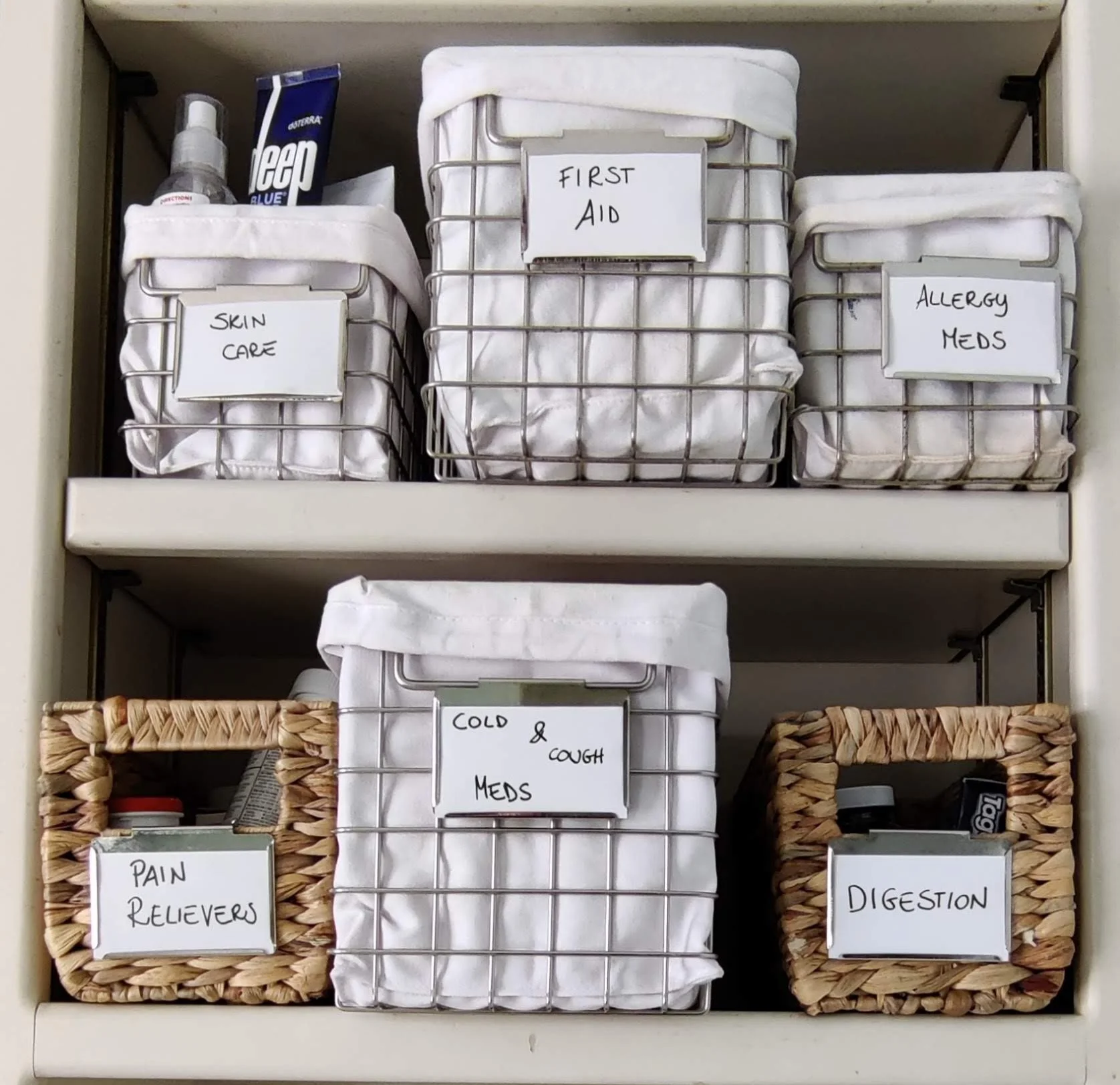 Our household maintenance services include closet organization!