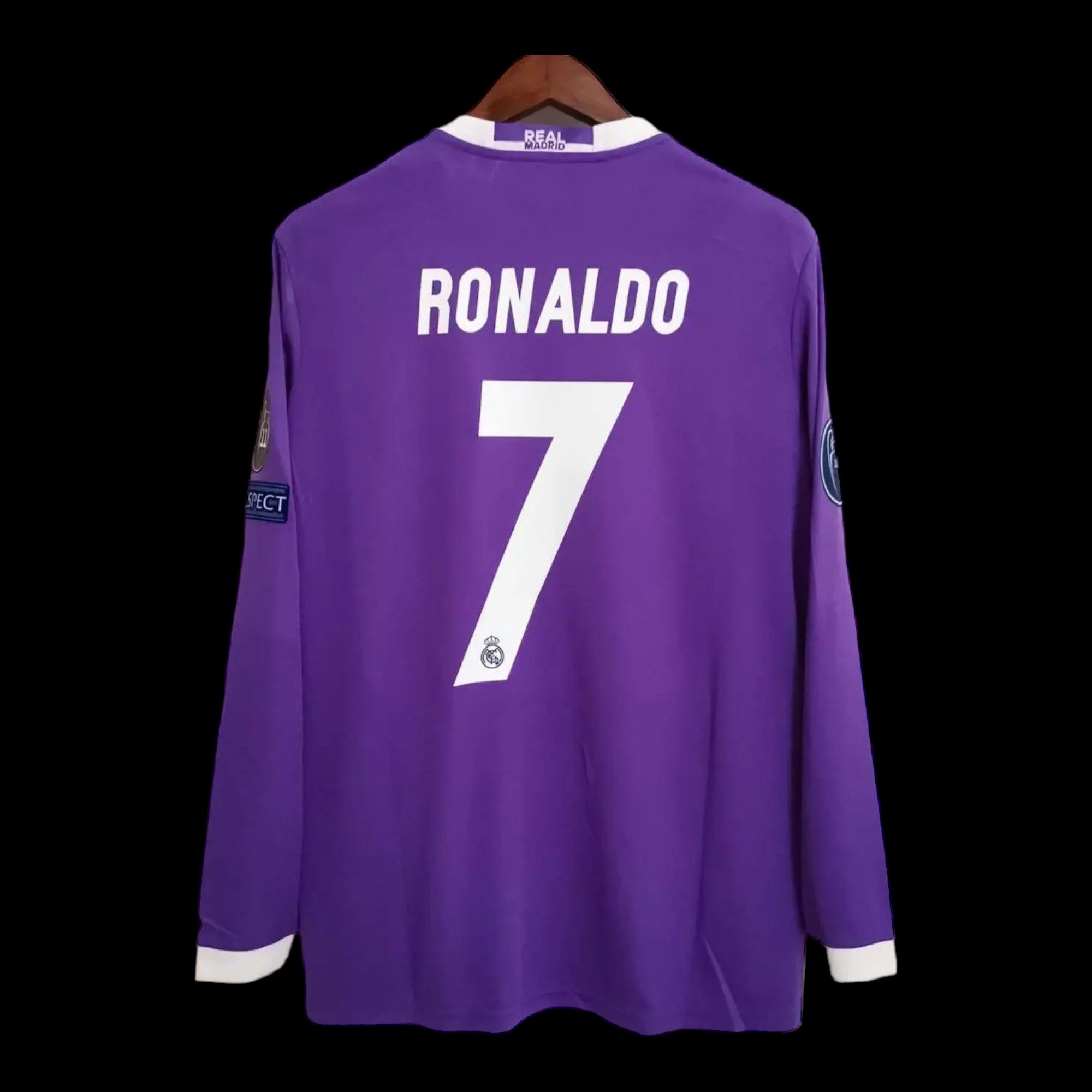 ronaldo purple jersey