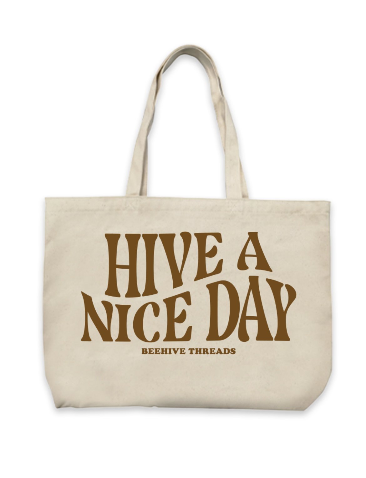 Hive A Nice Day Canvas Tote Bag