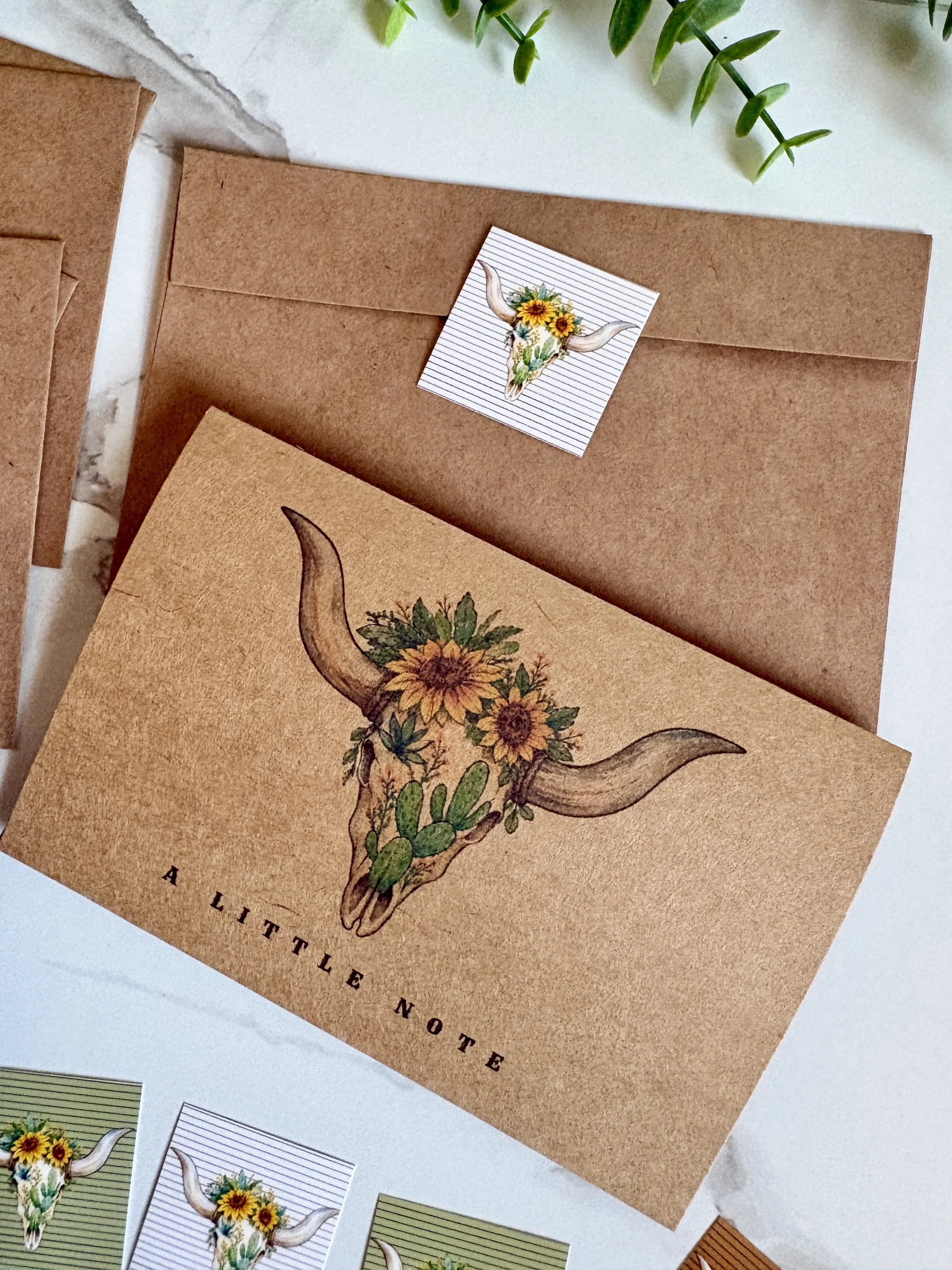 Desert Bloom Note Card Set