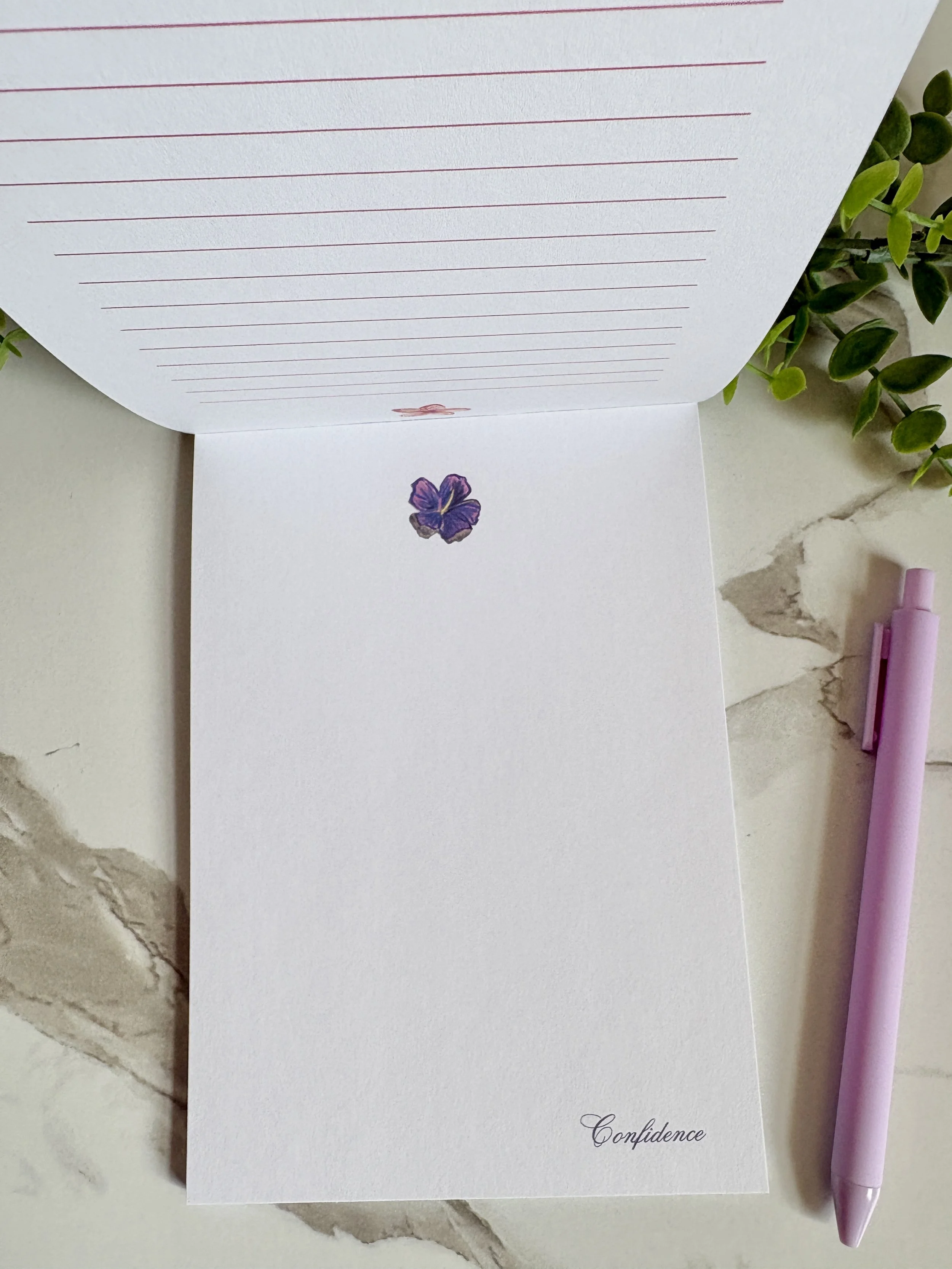 Floral Notepad