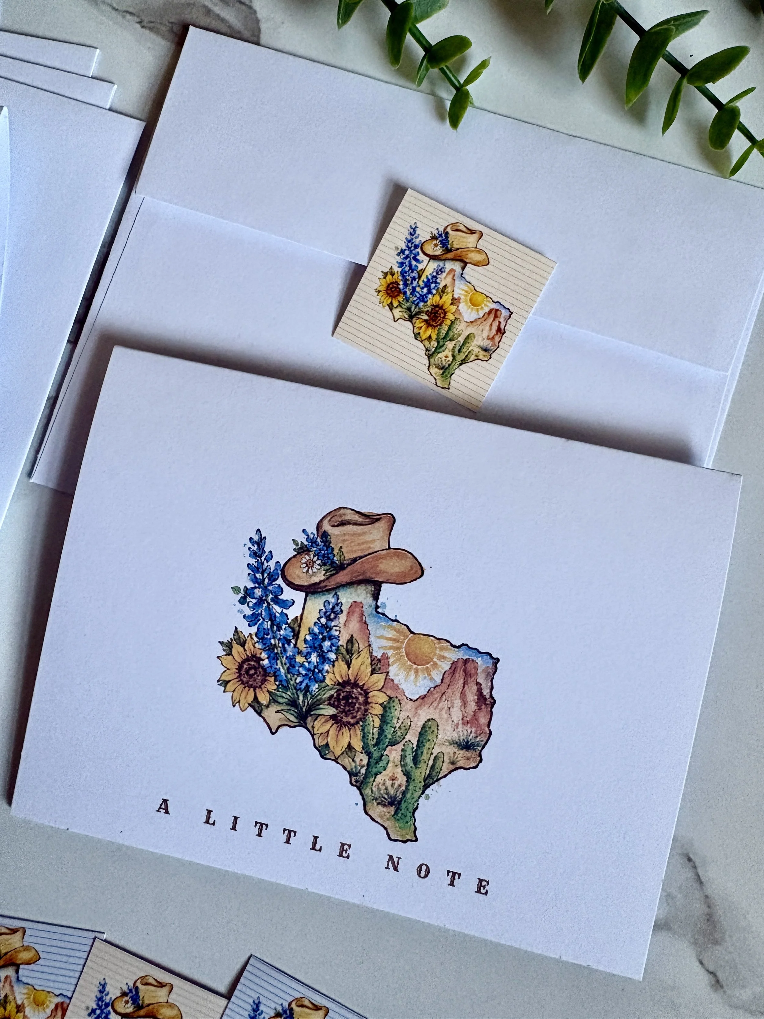 Great State of Texas Note Card Set