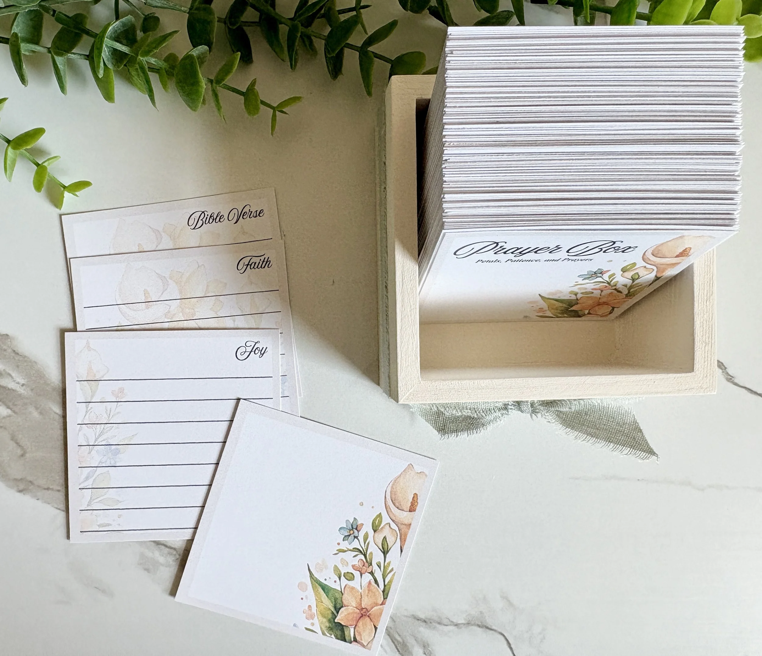 The Prayer Box: Petals, Patience, and Prayers.