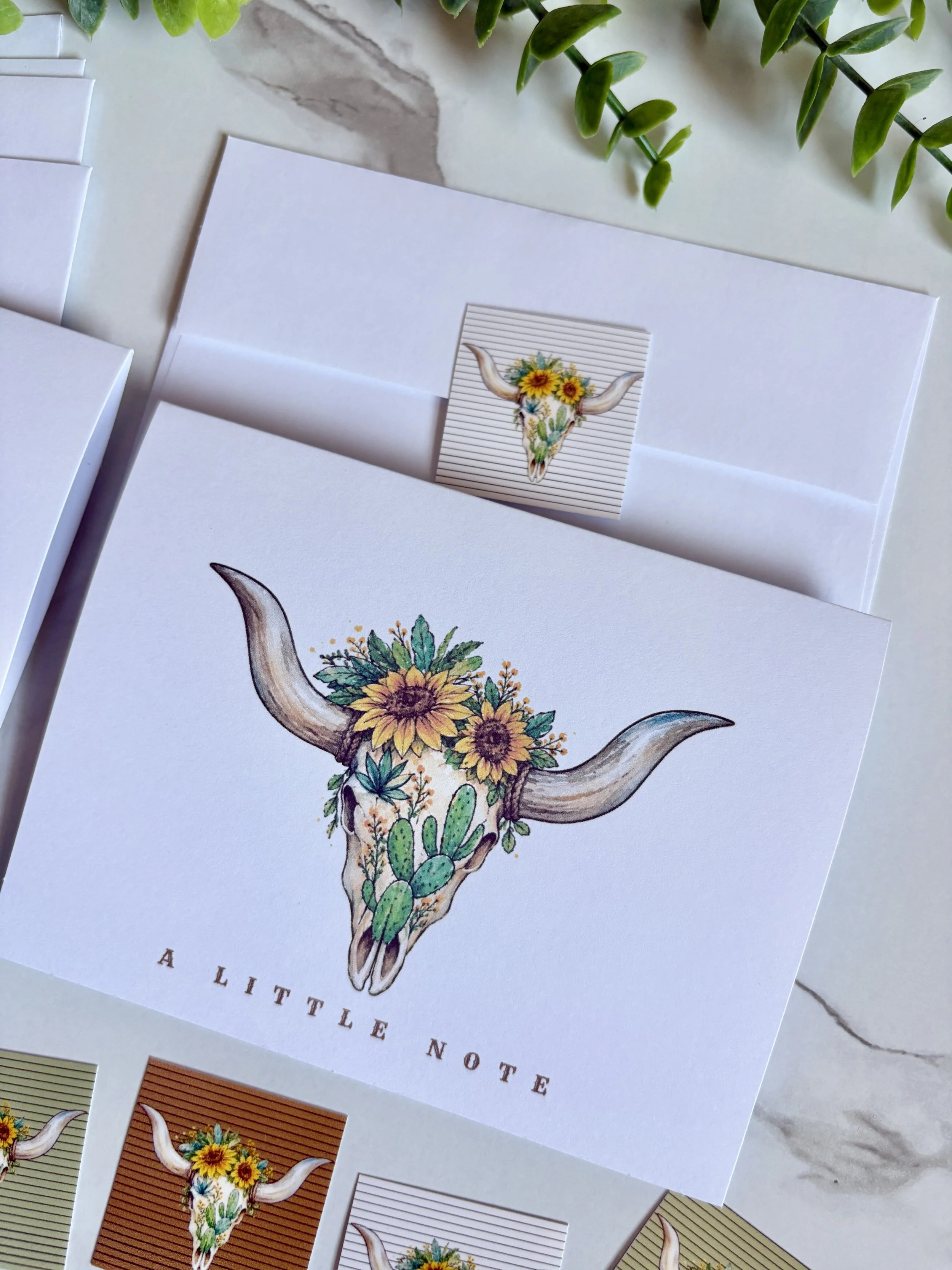 Desert Bloom Note Card Set