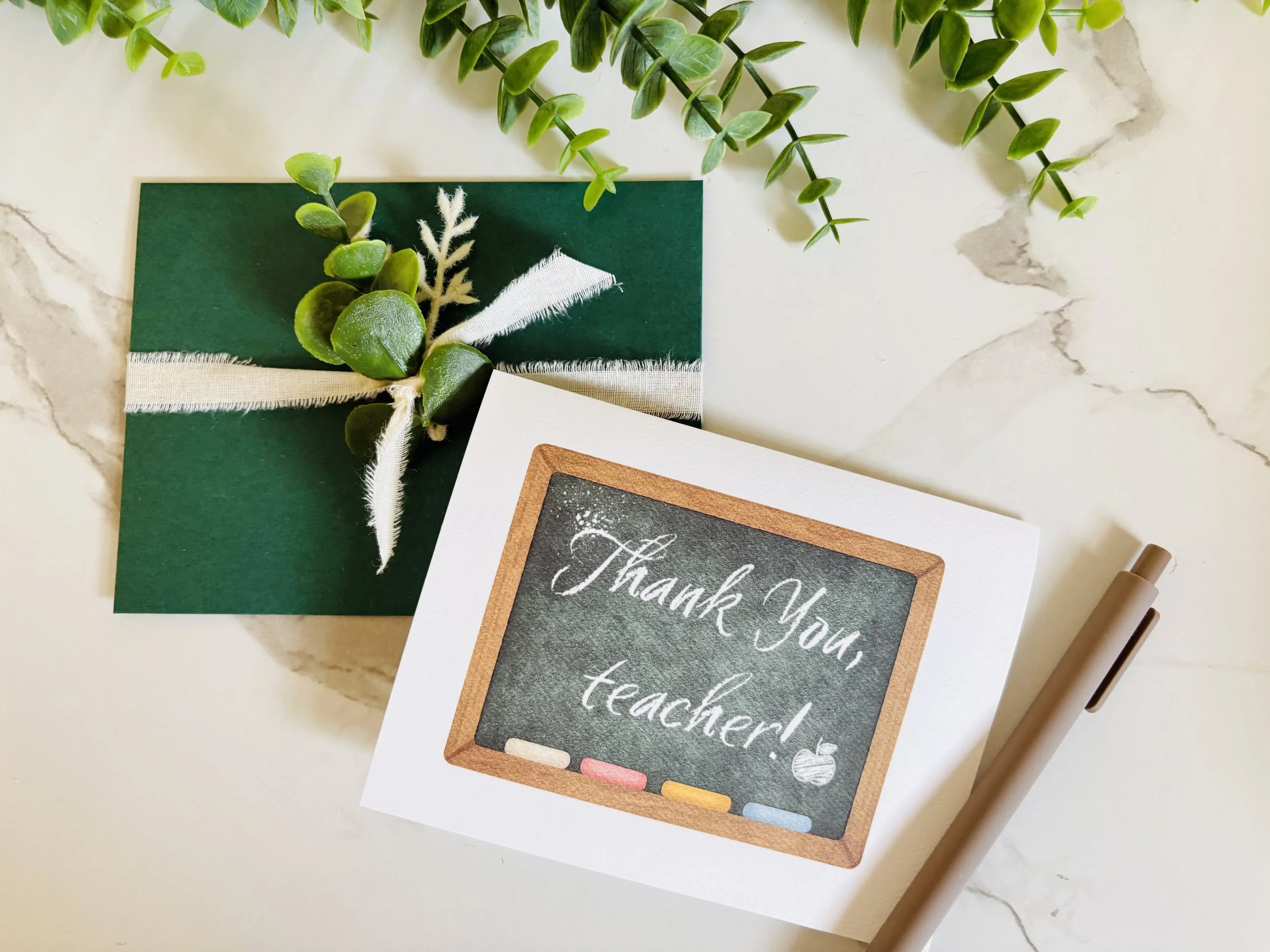 Thank you, Teacher. Teacher Appreciation Card.
