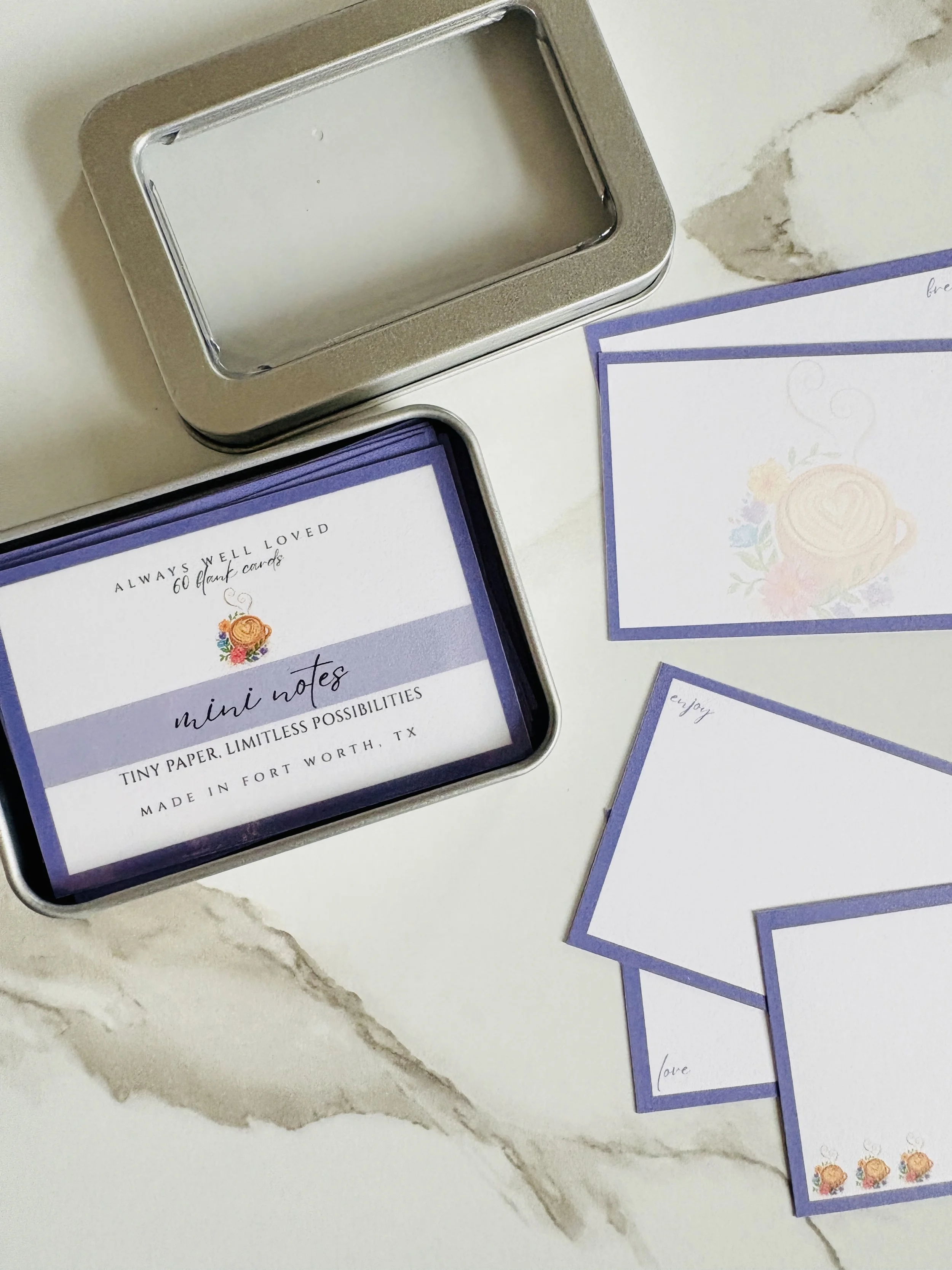 Mini Collection: Mini Notes. Un Cafecito.