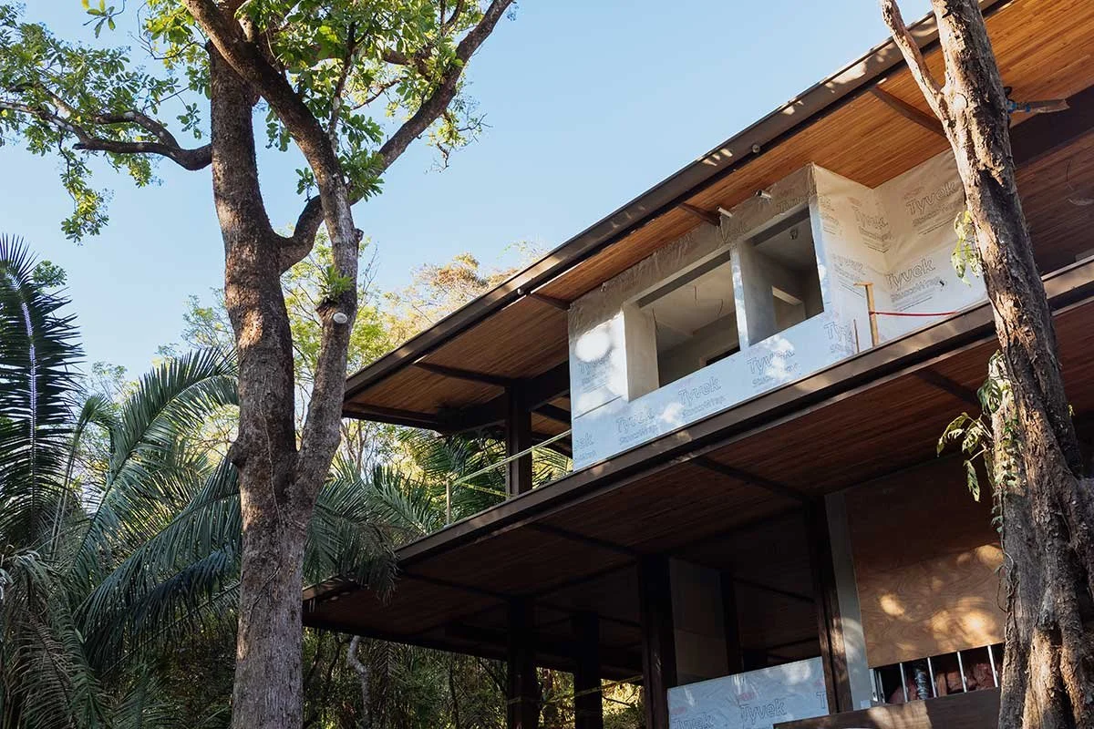 Ceibo House construction progress: March 2026