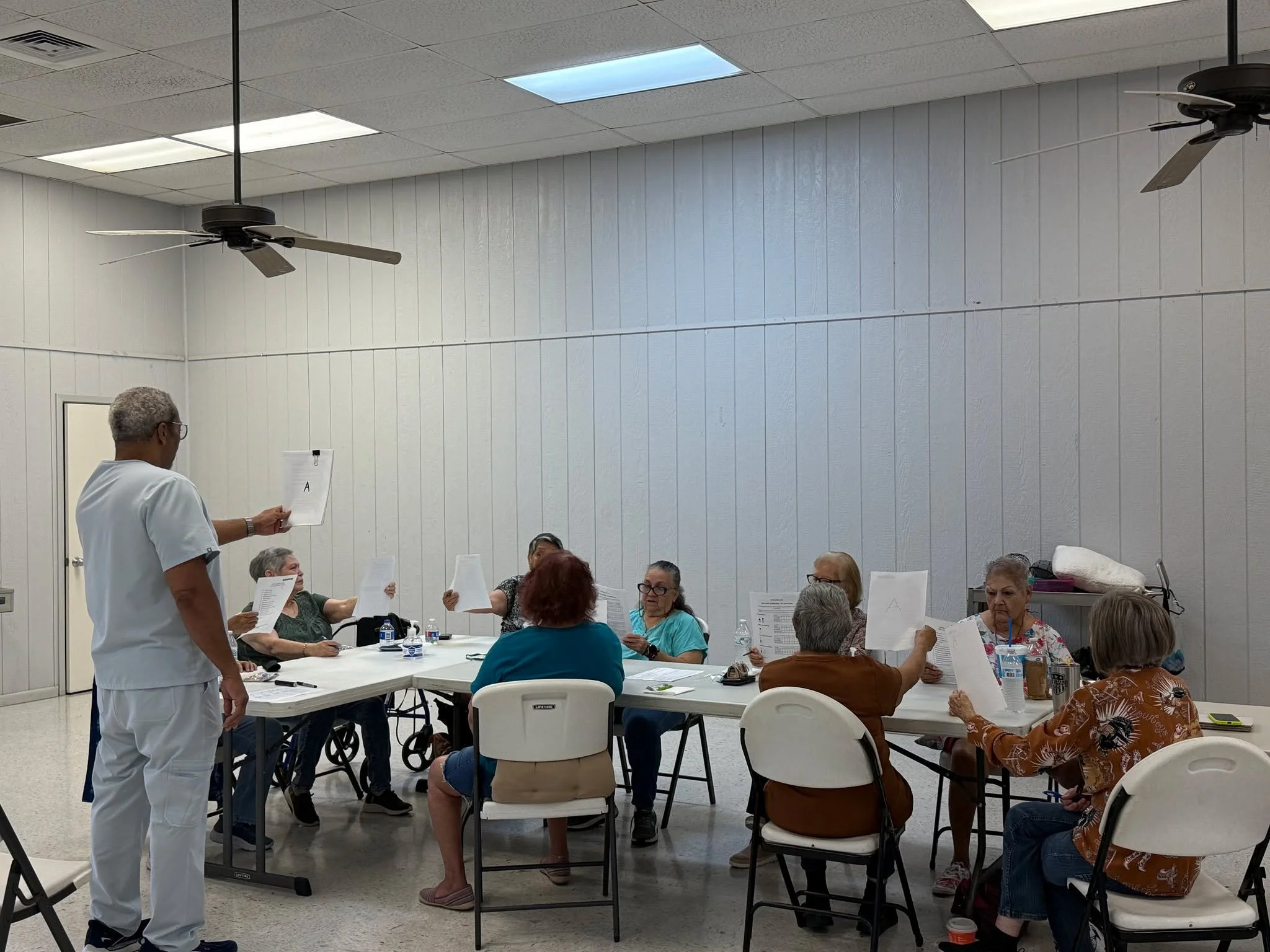 Beeville senior community center residents are giving some tips and tricks on how to work on balance and strength to decrease their fall risk.

Our Falls prevention programs are more than just exercise. You can learn about trip hazards, how medicatio