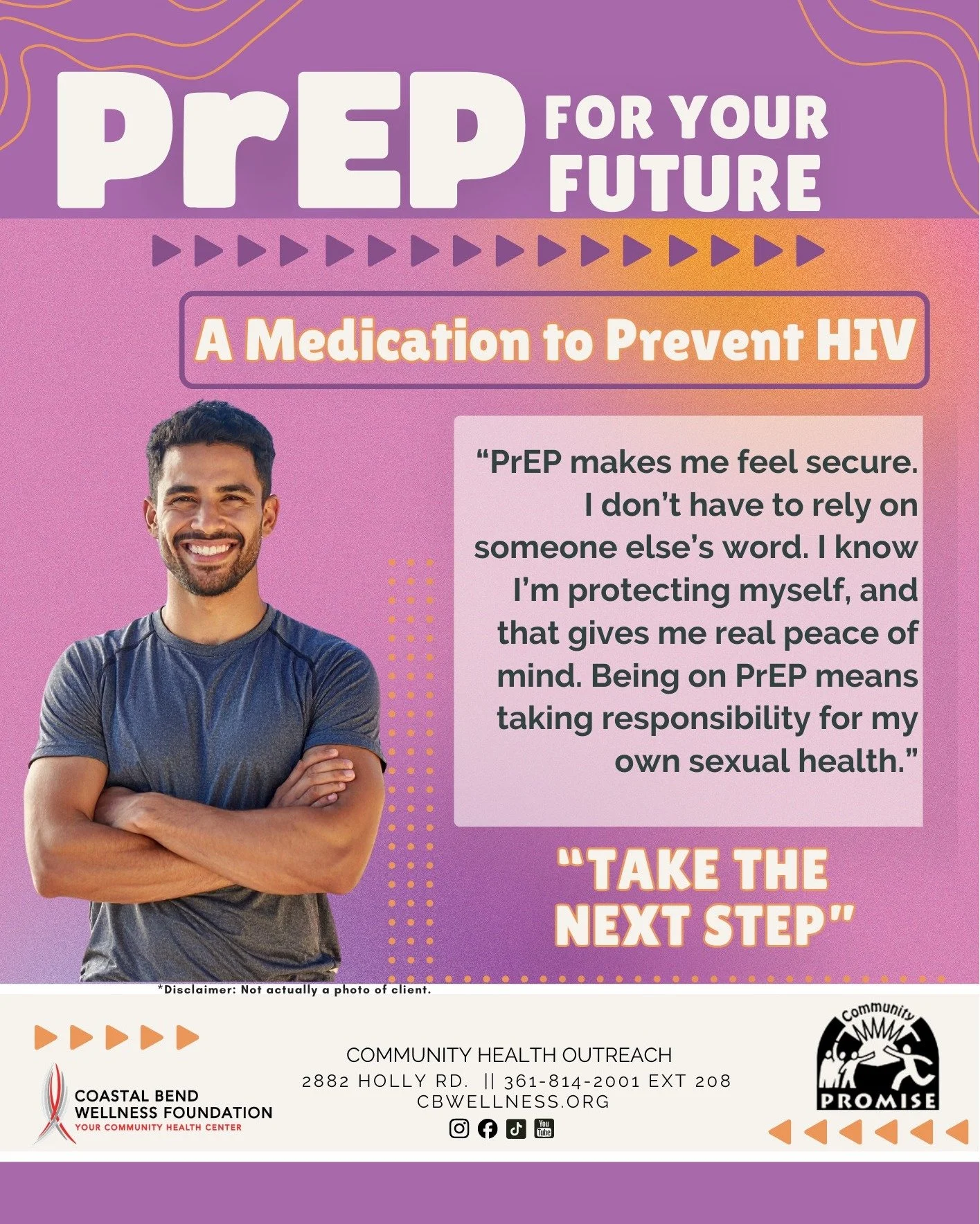 HIV doesn&rsquo;t discriminate, it can affect anyone. That&rsquo;s why knowing your status and sharing the facts about HIV is so important. By spreading awareness, we can break down stigma and support those living with HIV.
Take control of your healt