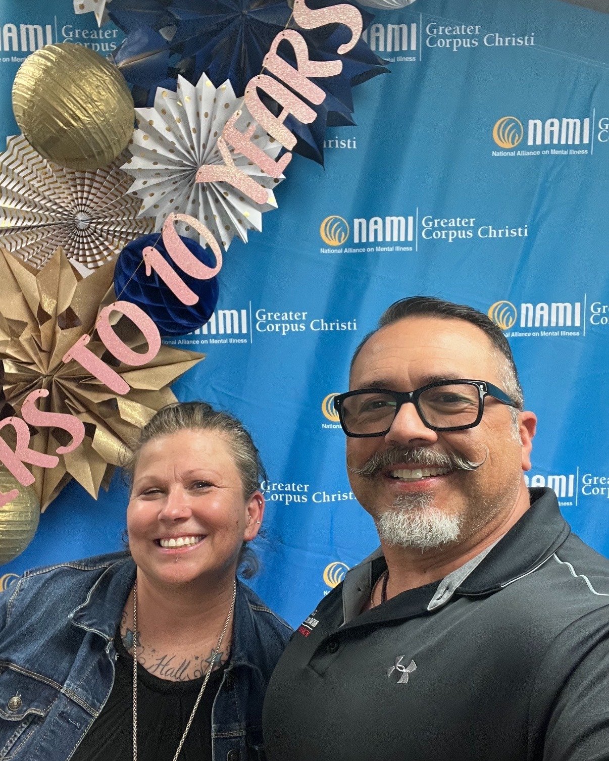 Our Behavioral Health team joined NAMI Corpus Christi for their 10 year anniversary and coming together for National Mental Health Awareness month of May. 
Events like these remind us why prevention, recovery support, and community connection matter 