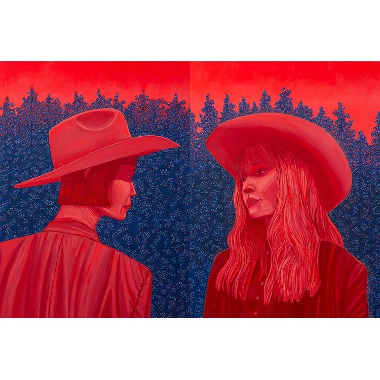 The Quiet Between Us, 30x80 - $9,000