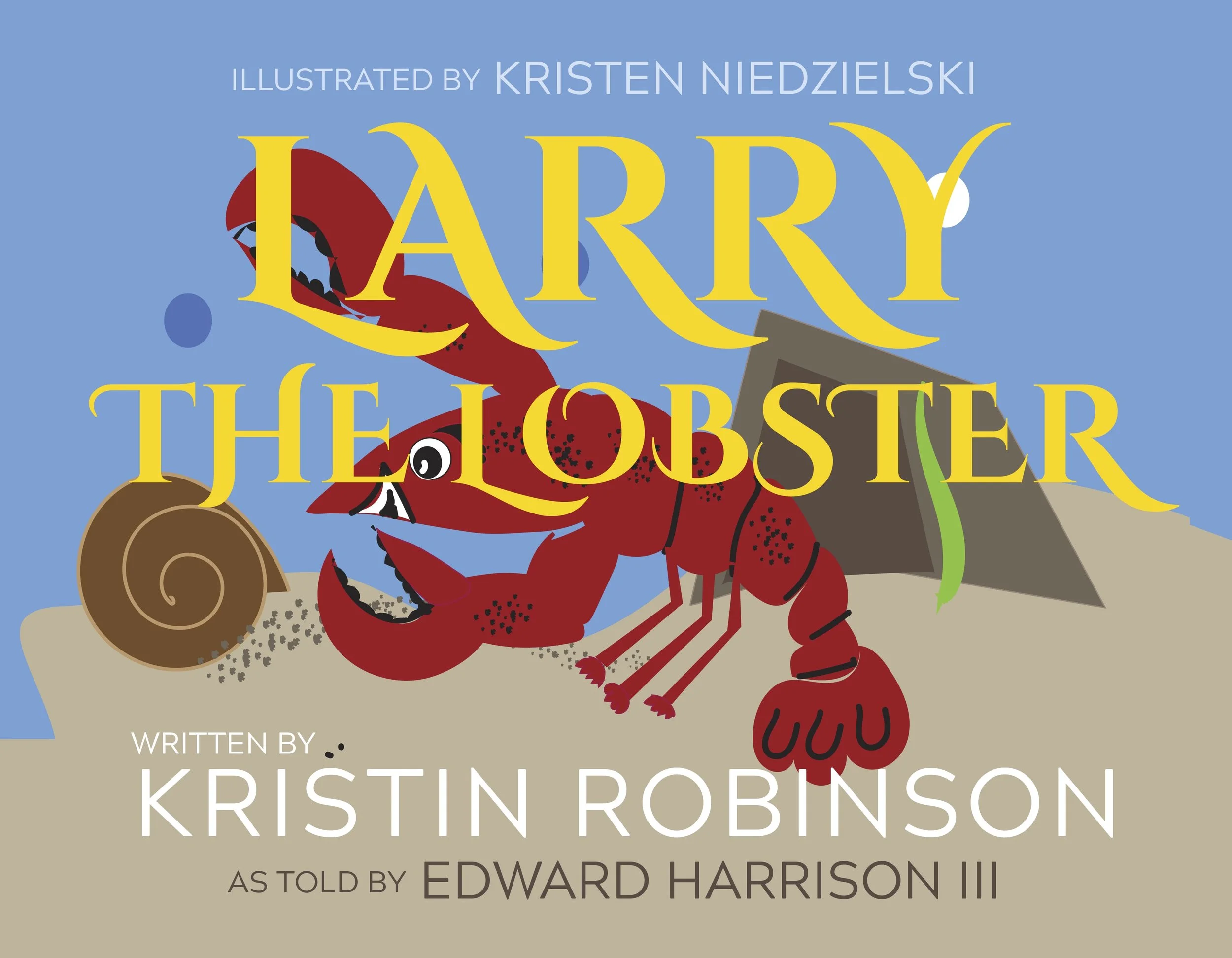 Larry the Lobster, a children's book