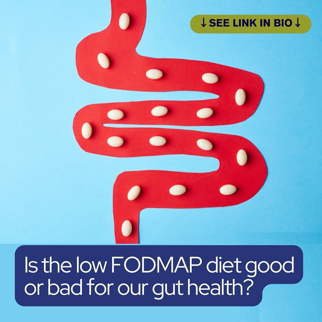 Is the Low FODMAP diet good or bad for our gut health?  Read about the latest research in &lsquo;FODMAP News&rsquo; - see bio for link 

#IBS #GutHealth #DigestiveHealth #LowFODMAPDiet #HealthandWellness #DietitianAdvice #IBSTreatment #FODMAP #Health