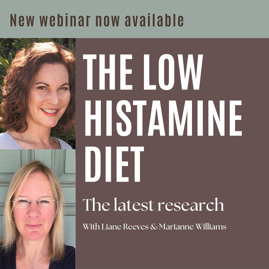 Out now! 🙌📣 See links in profile⤴️
I interviewed 🎙️specialist allergy &amp; gastroenterology dietitian, Liane Reeves, who is one of the UK experts on the low histamine diet. Liane and a small specialist team of dietitians have spent the last year 