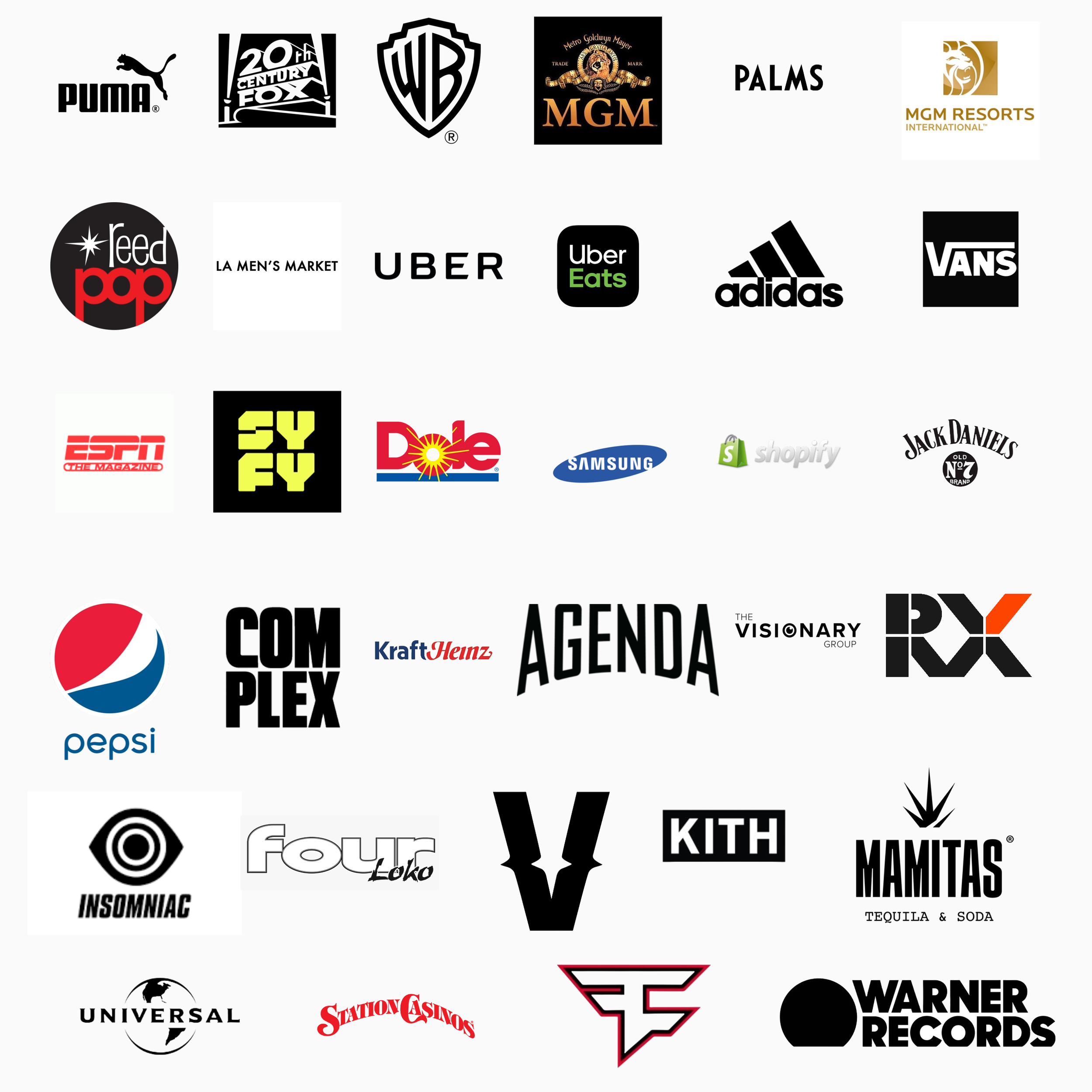 Clients — Ridge Production