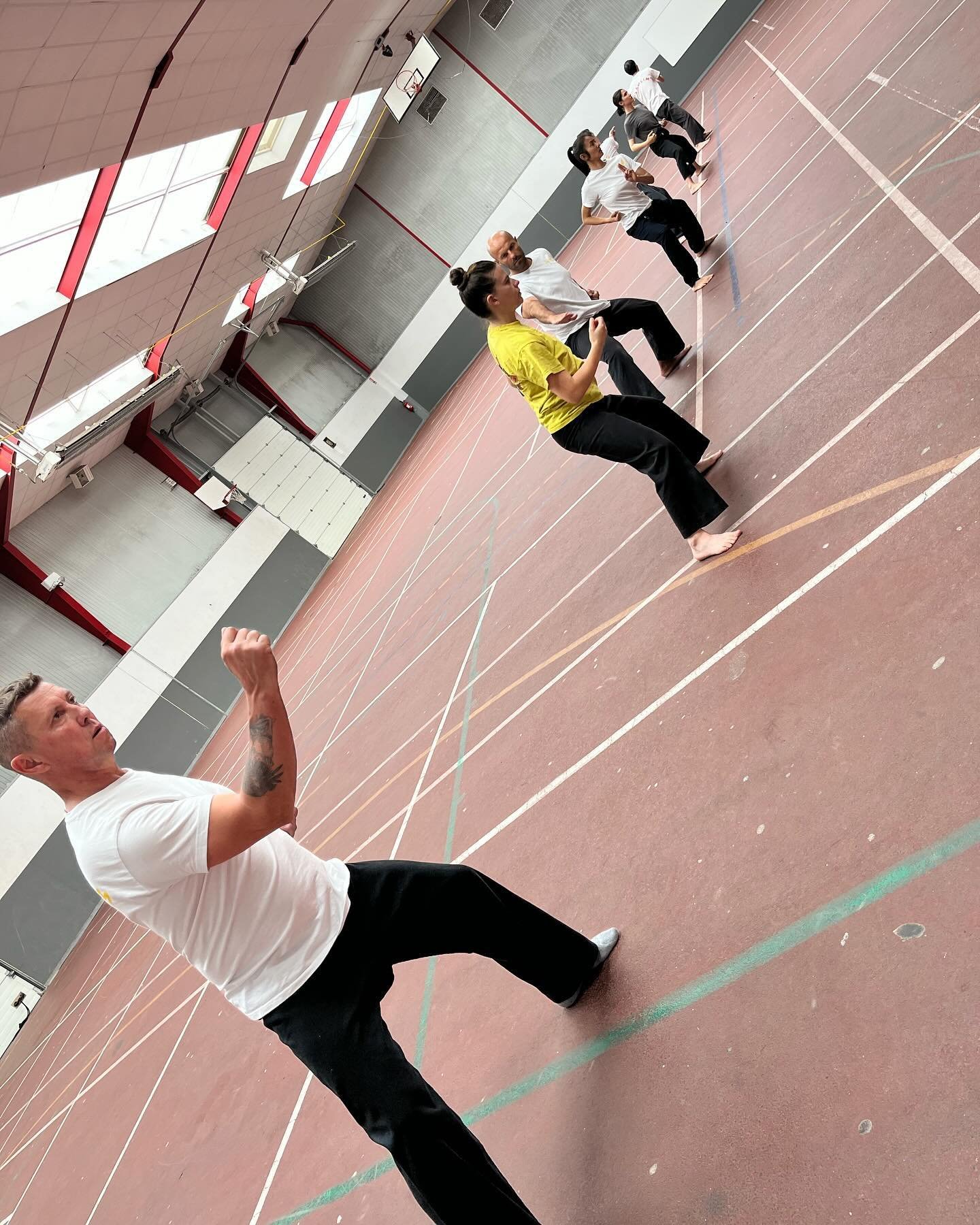 Super Master class du 6 avril sur les fondamentaux et leur application aux 4 taos de base. ☯️Focus particulier sur les 3 moteurs qui rendent le kung-fu Saolim HKP particuli&egrave;rement efficace. Quel groupe de motiv&eacute;.e.s!! 👊 #kungfu #bayonn