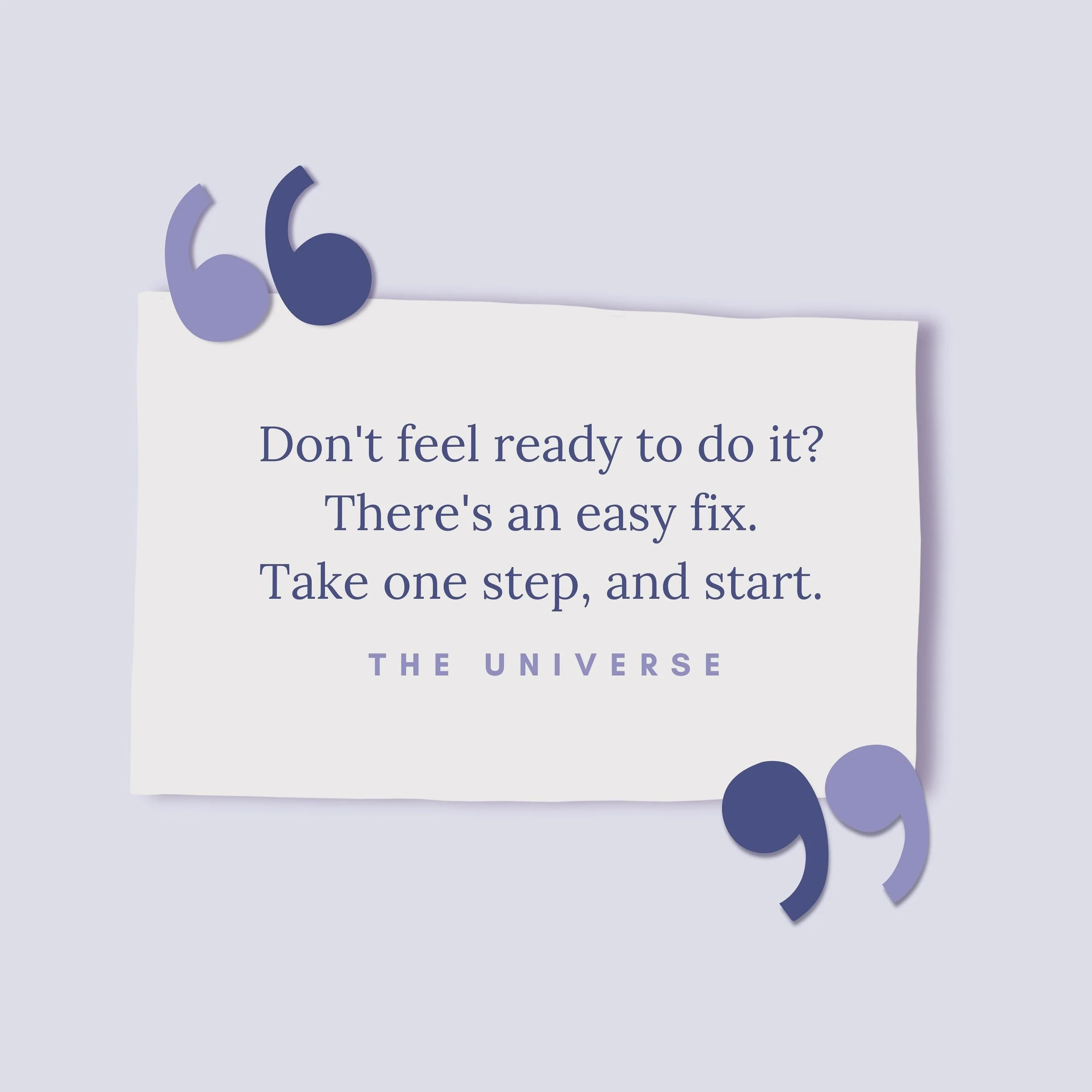 ✨Don&rsquo;t feel ready to do it? There&rsquo;s an easy fix. Take one step and start!✨
&bull;
&bull;
&bull;
&bull;
&bull;
#jgraphics #art #digitalart #inspoquote #insperationalquotes #graphicdesign #graphicdesigner #digitalillustration #adobe #procre