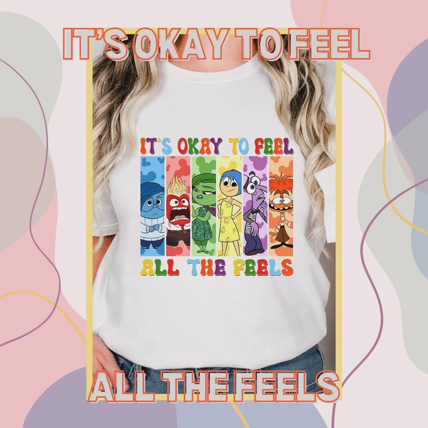 ✨It&rsquo;s okay to feel all the feels✨ 
&bull;
&bull; 
&bull;
&bull;
&bull;
&bull; DM me to place order! 😊

#graphicdesign #crewneck  #apparel #customclothing #illustrator #procreate #adobe #jgraphics #smallbusinessowner #mentalhealth #feelings #in