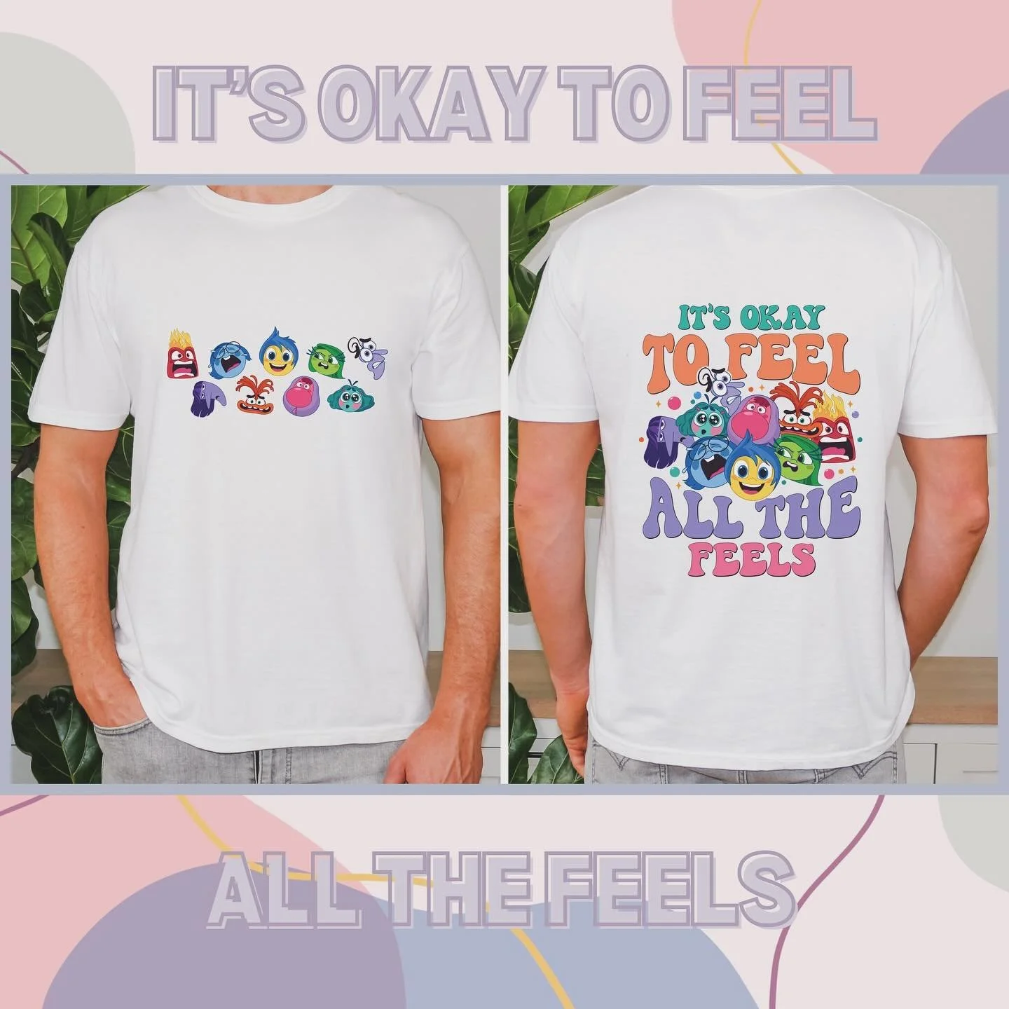 ✨It&rsquo;s okay to feel all the feels✨ 
&bull;
&bull; 
&bull;
&bull;
&bull;
&bull; DM me to place order! 😊

#graphicdesign #crewneck  #apparel #customclothing #illustrator #procreate #adobe #jgraphics #smallbusinessowner #mentalhealth #feelings #in