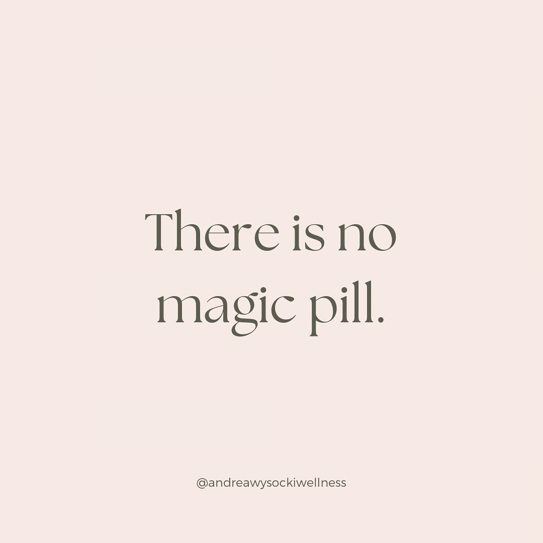 I can&rsquo;t tell you how many times I wished there was a magic pill or an easy button to getting better. It took me years of trying so many different things, none of it was easy. I refused to take prescriptions because I knew they would just mask w
