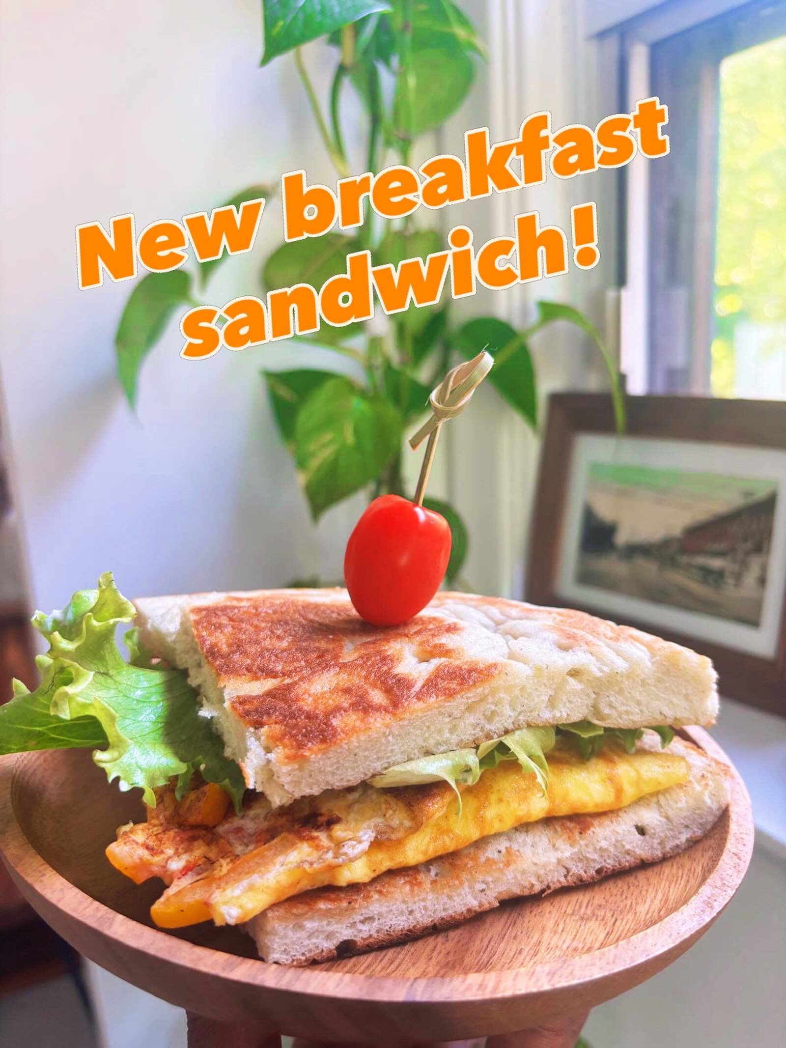 We have a new breakfast sandwich! Eggs on himbasha (Ethiopian brioche bread), with spicy sauce for the brave ones 🔥✨ Available at our farmers markets and festivals locations. #torontofood #ethiopianfood #himbasha #breakfastsandwich