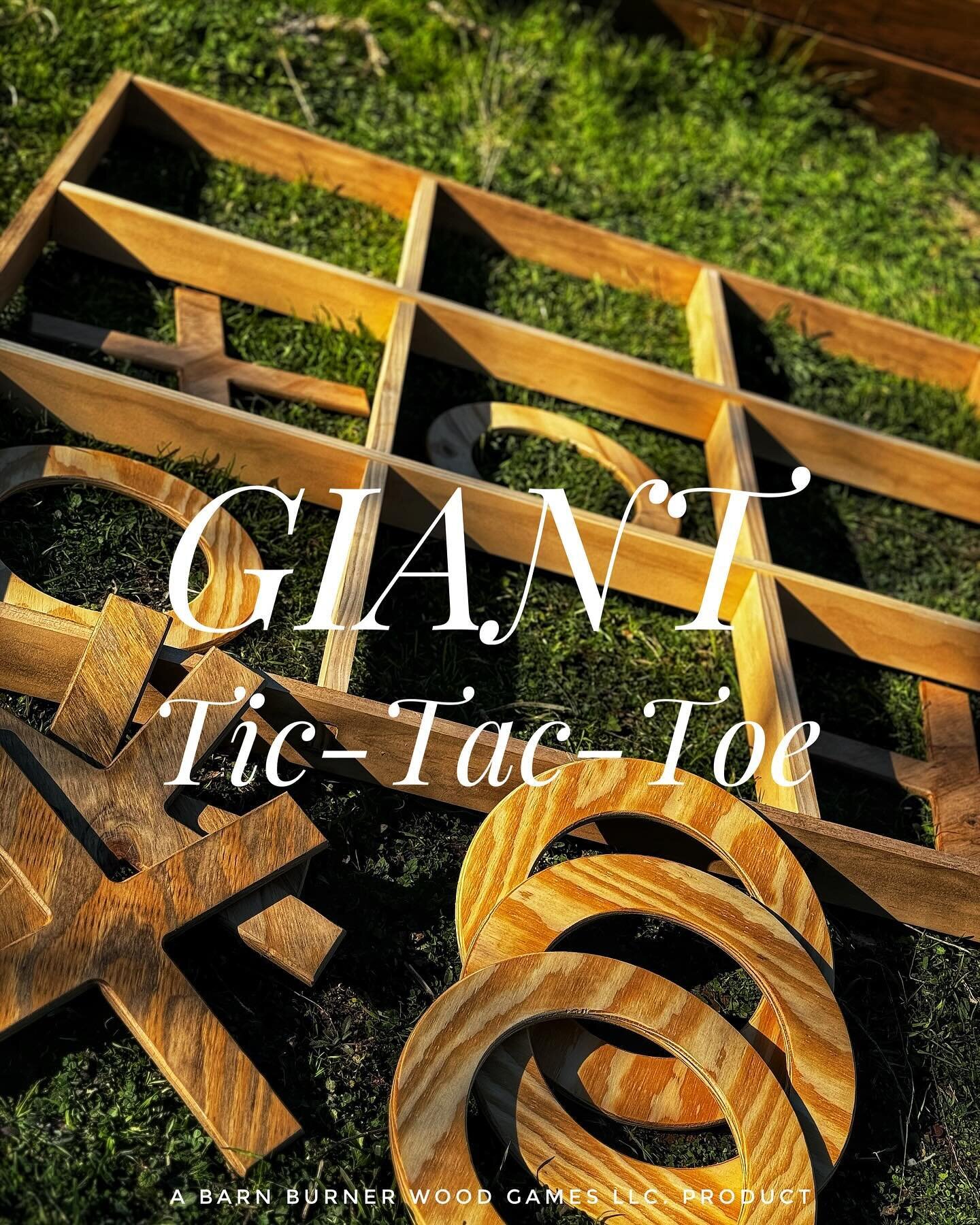 🔥Game Time🔥

Name: Giant Tic-Tac-Toe

Type: Interactive, competition

Play Style: 1 vs. 1

Category: outdoor
_______________________________________________

Tic-Tac-Toe: The universal language of fun! Whether you call it Xs and Os or Noughts and C