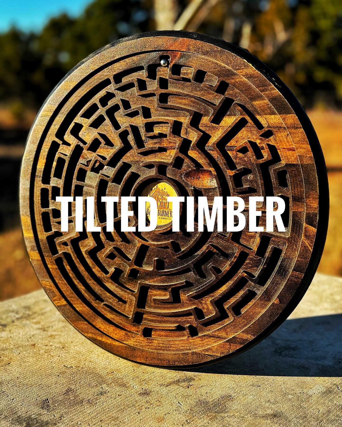 🔥Game Time🔥

Name: Tilted Timber

Type: Strategy

Play Style: 1 v game

Category: indoor / outdoor
_______________________________________________

Get ready to tilt, twist, and tantalize your way through our Tilted Timber Maze! Guide the marble th