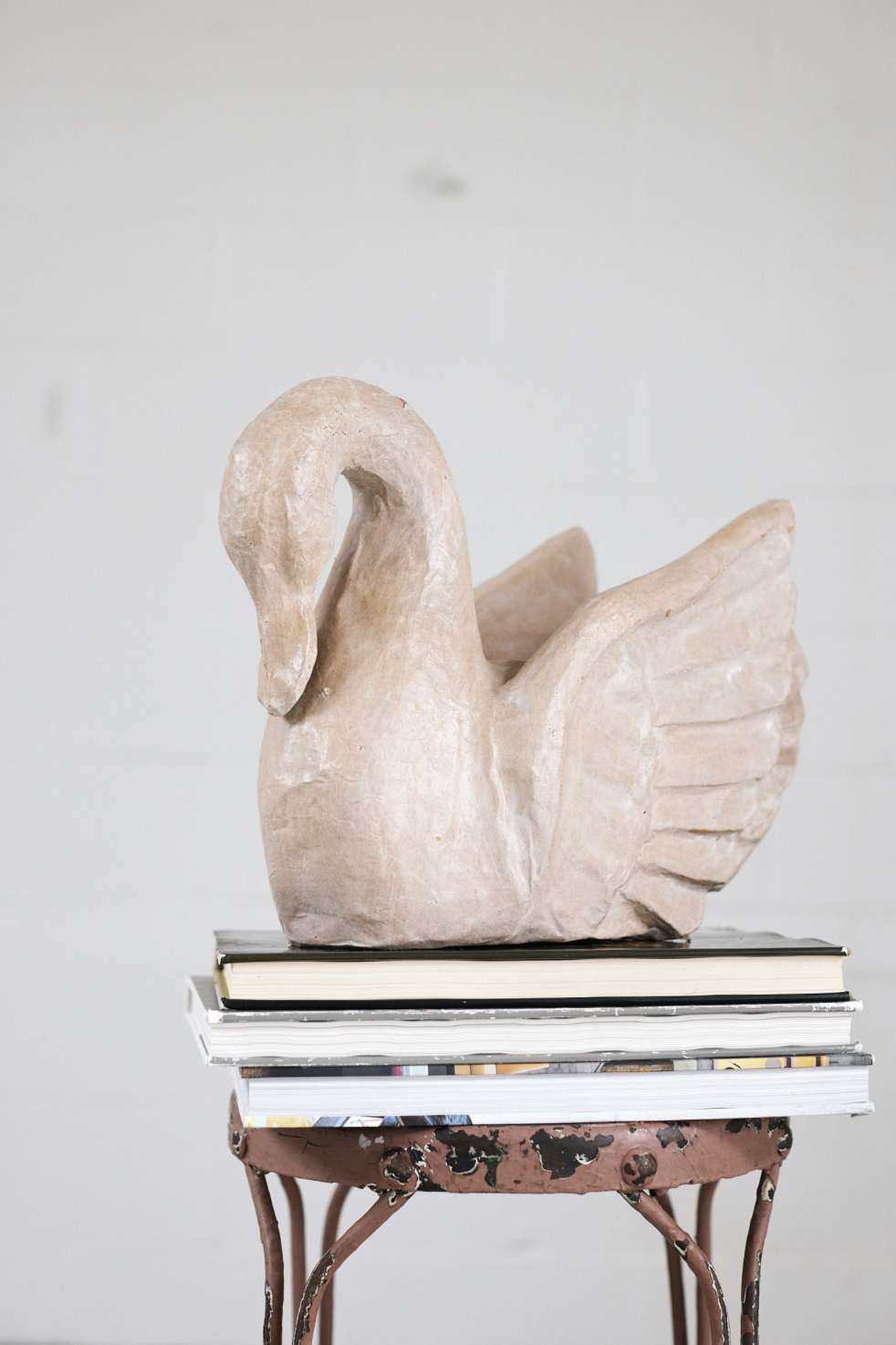 Papier Mache Swan