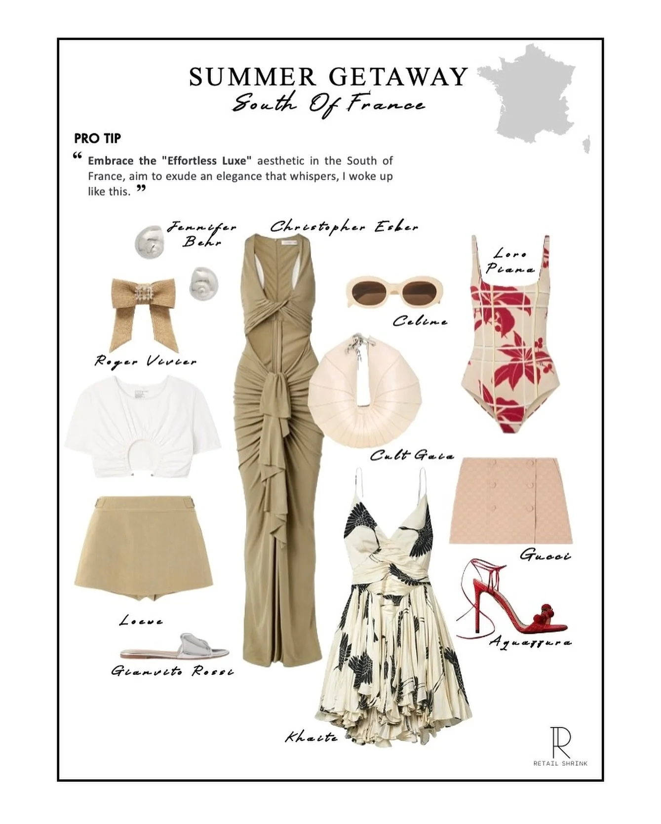 Stay chic, wherever your travels take you. ✨ 
From the chic shores of the South of France to the vibrant heart of South America, the timeless Italian Coast, and the enchanting streets of Japan - we’ve curated the ultimate style guide for your