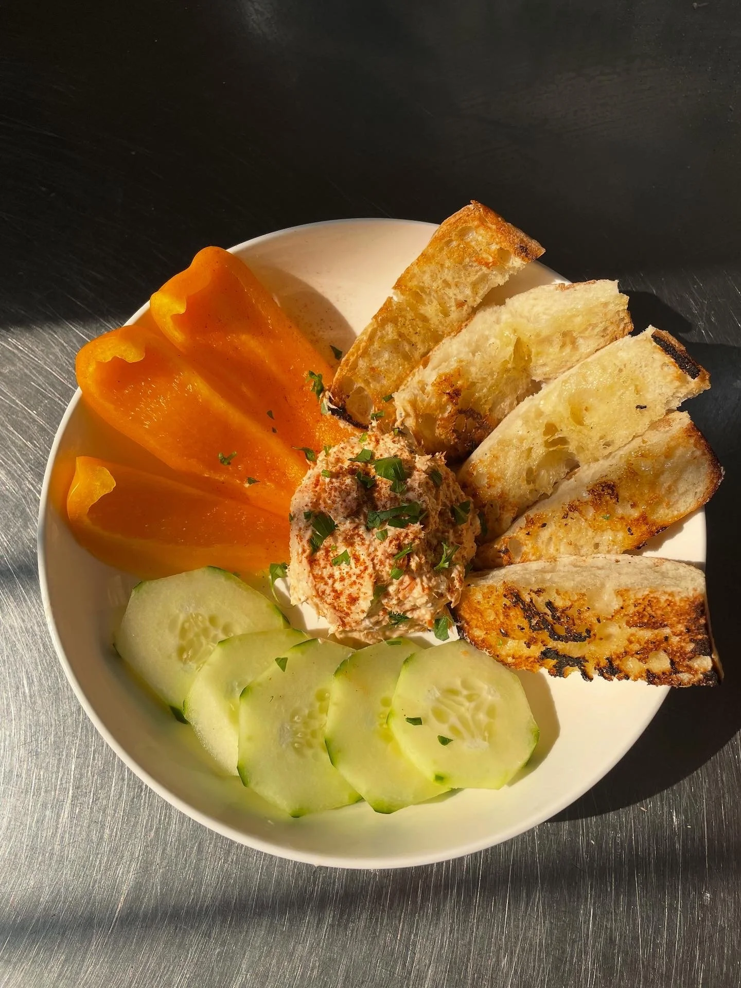 Salmon Cream Cheese Plate