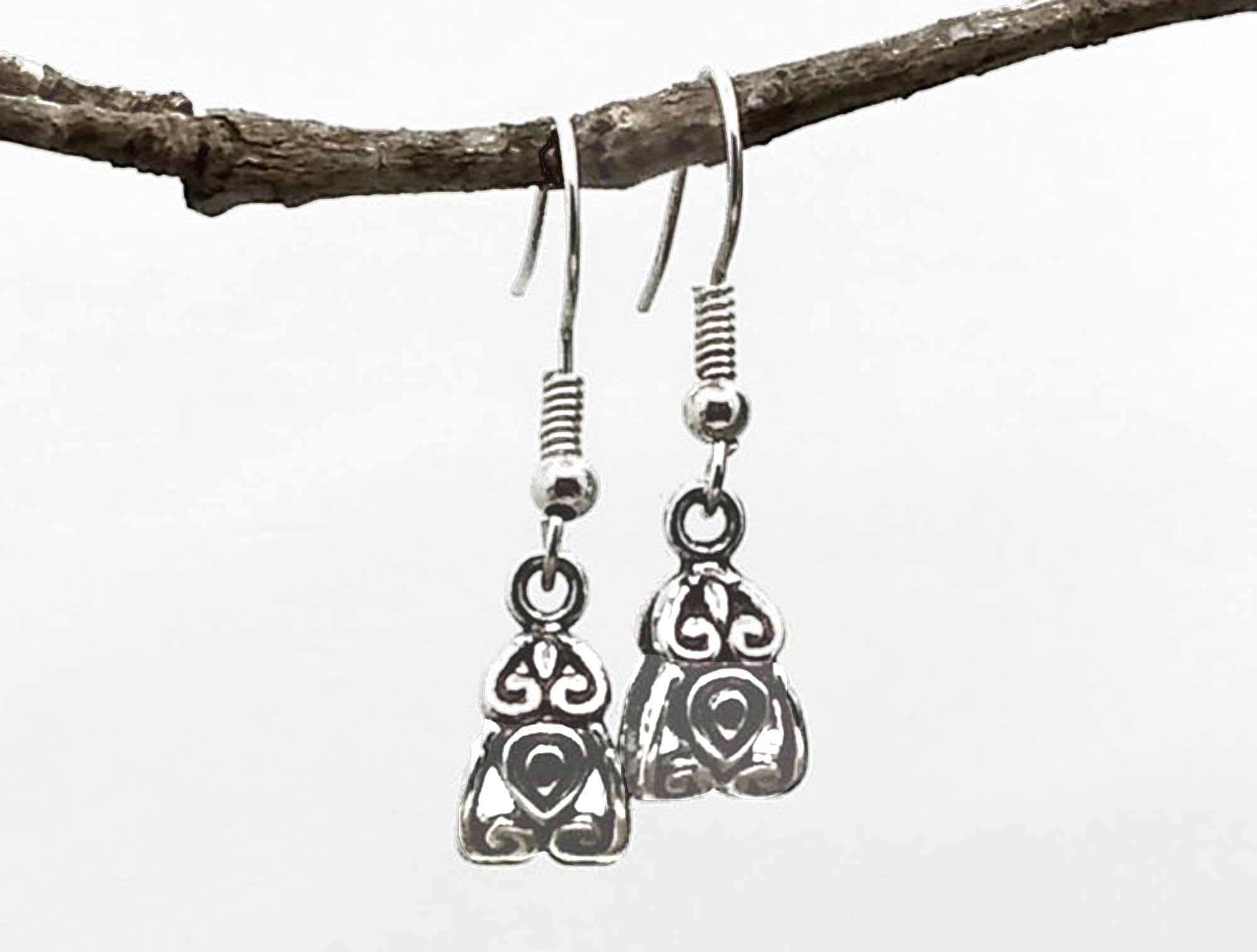 #173 Silver Alloy Bail Dangles