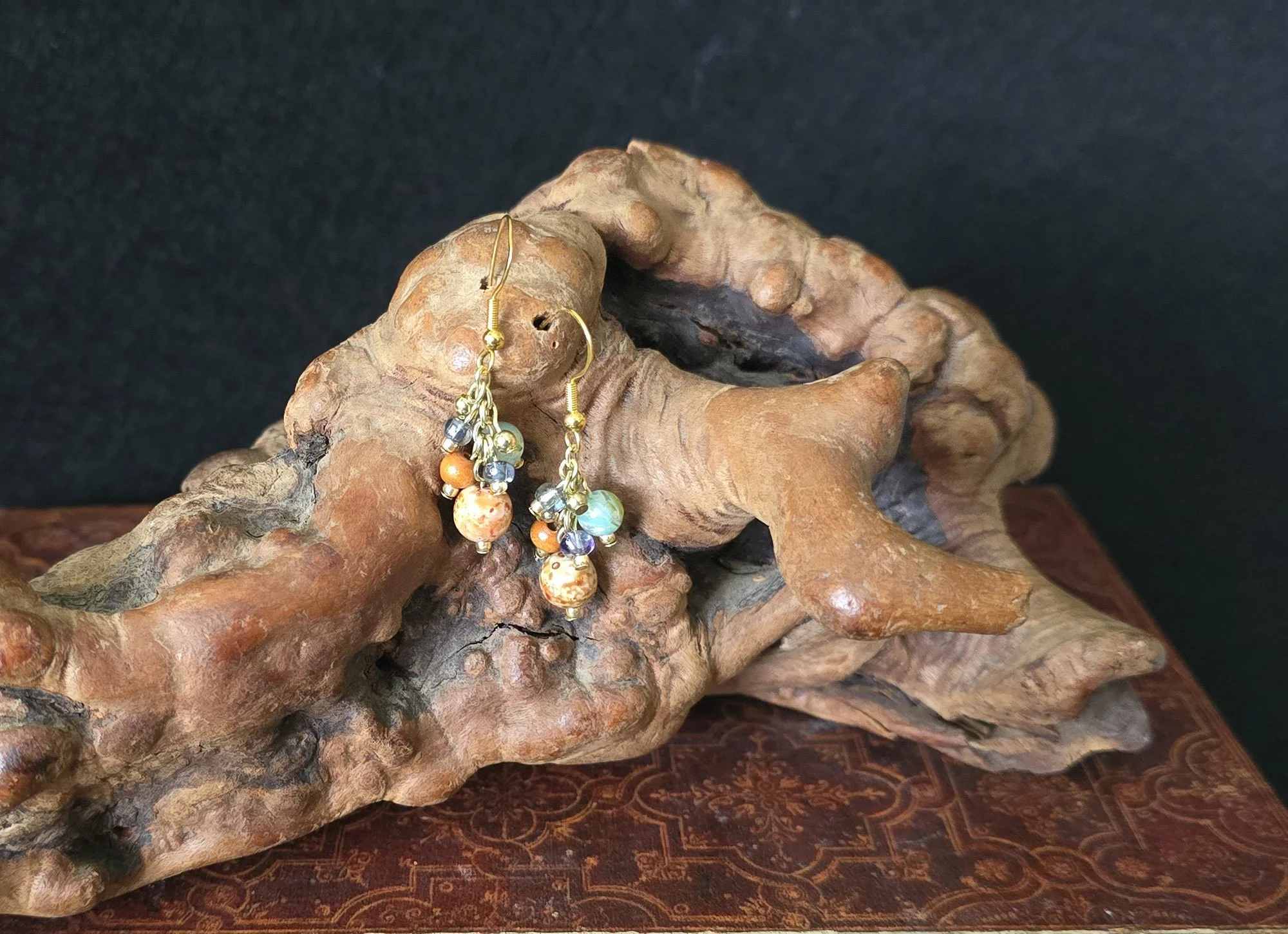 # 644 Yellow Jasper and Shell