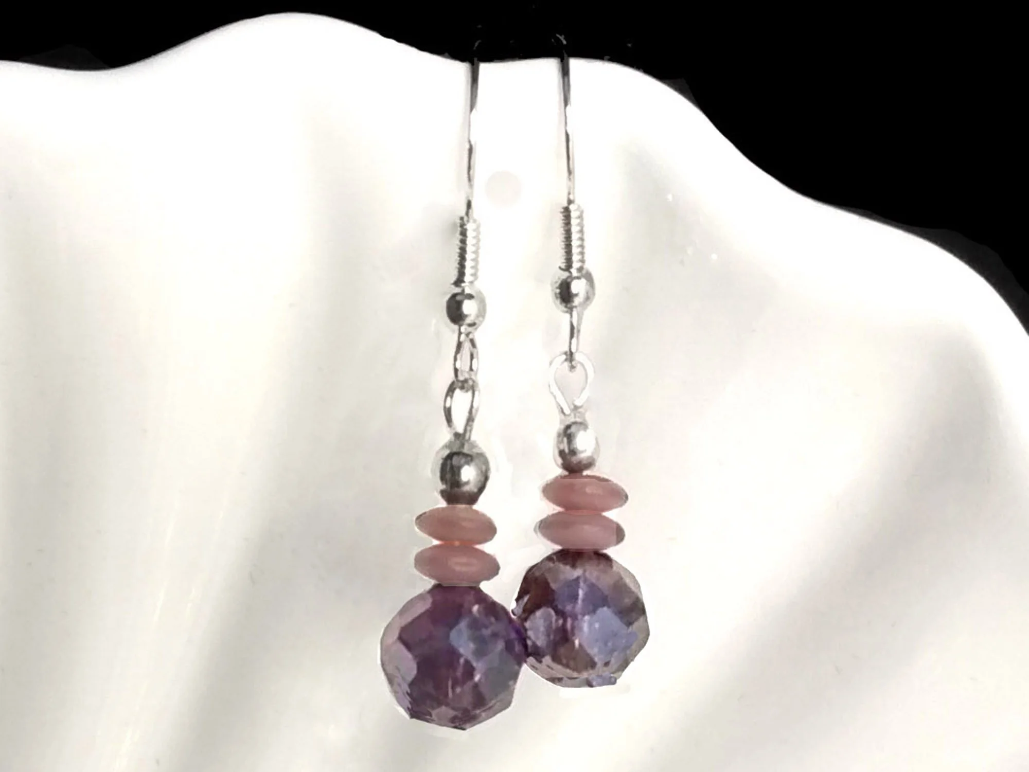 #541 Dark Mauve Crystal Drops