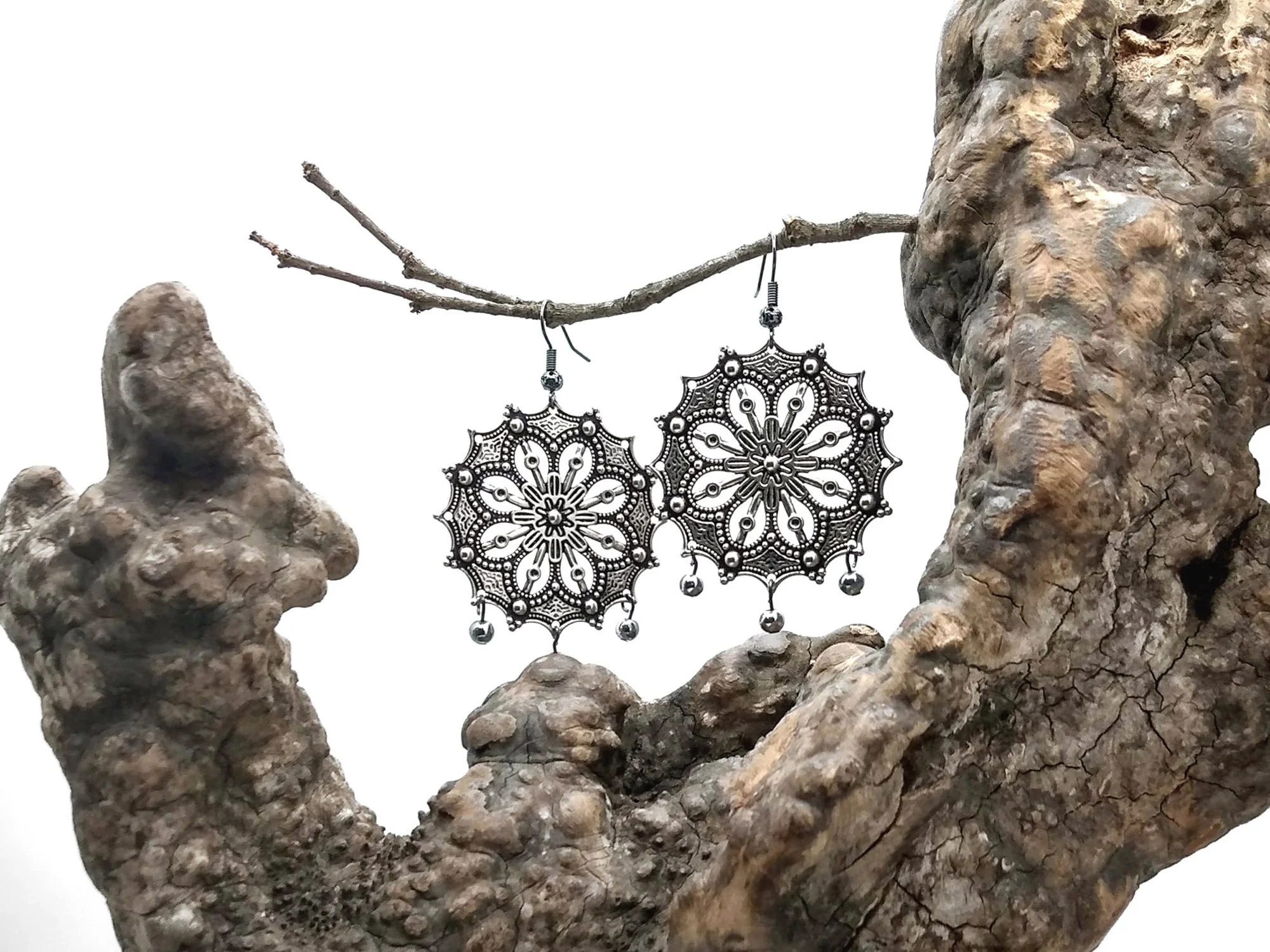 #150 Antiqued Round Chandeliers