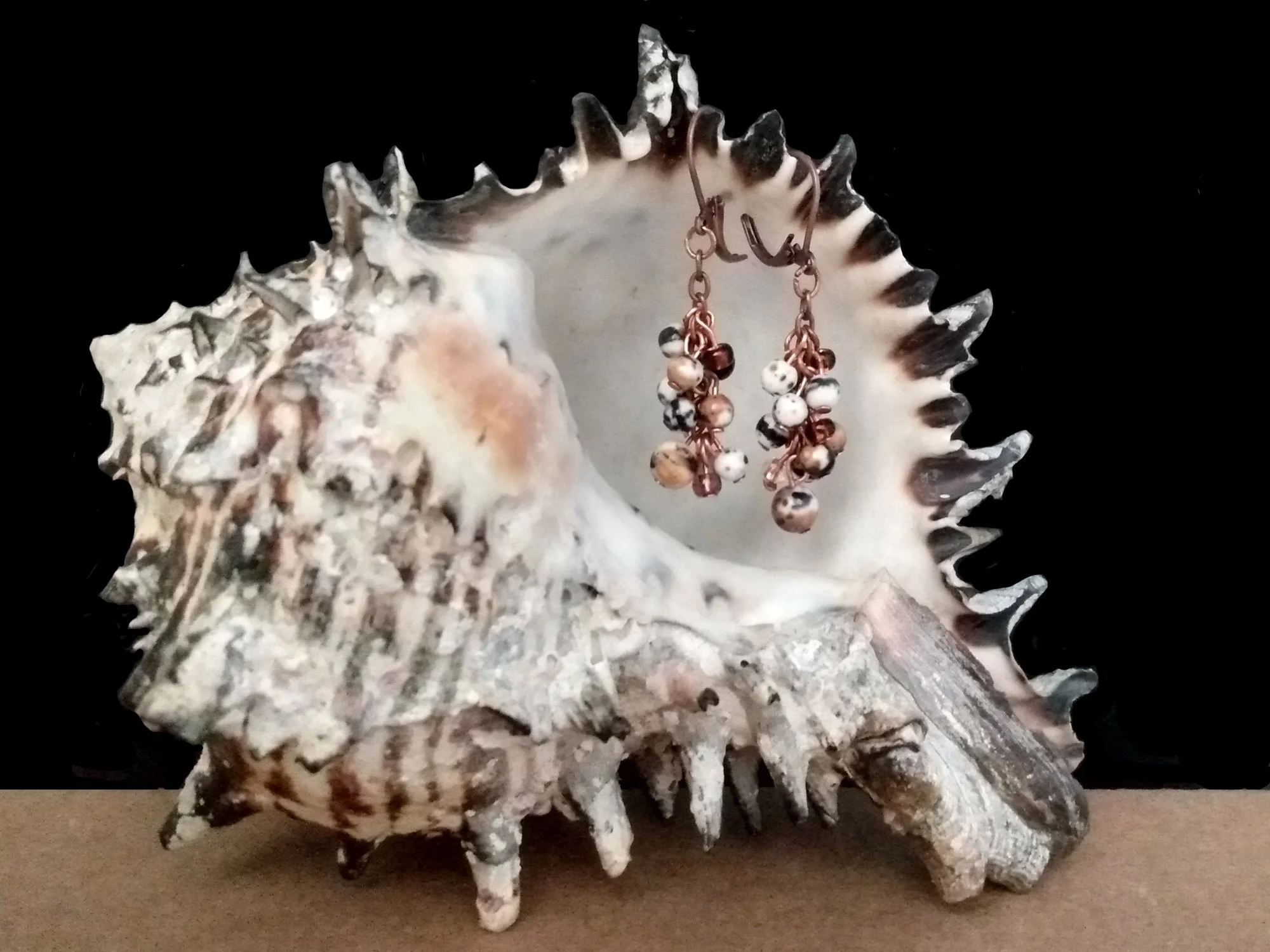 #739 Blue, White, and Brown Agate Cluster