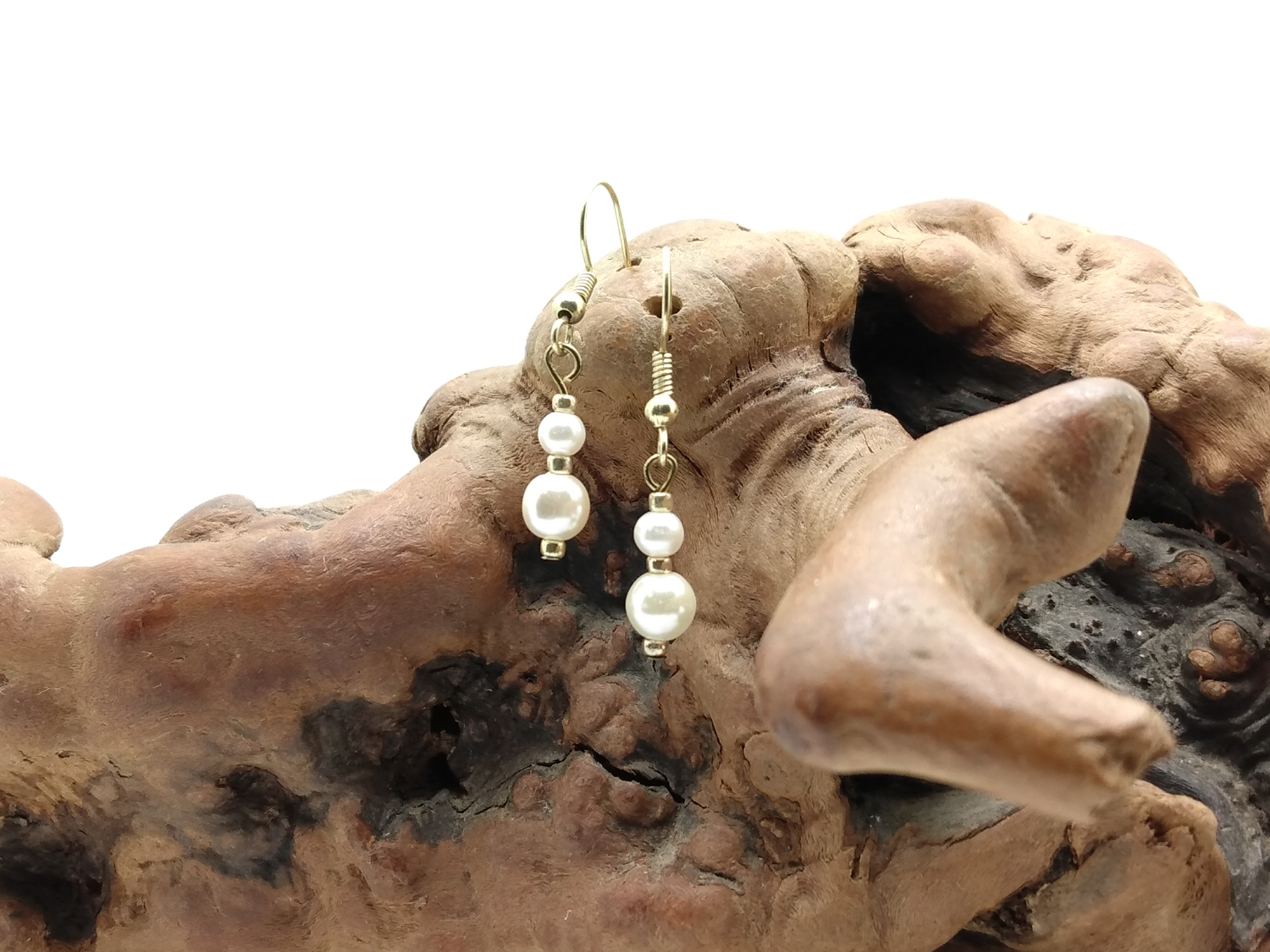 #136 Cultured Pearl Dangles
