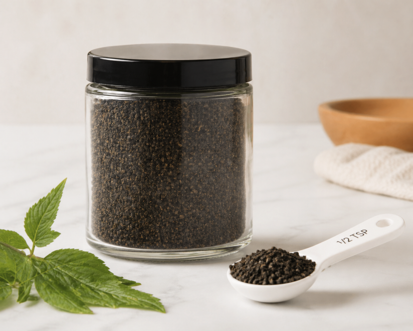 Glass jar with granules.png