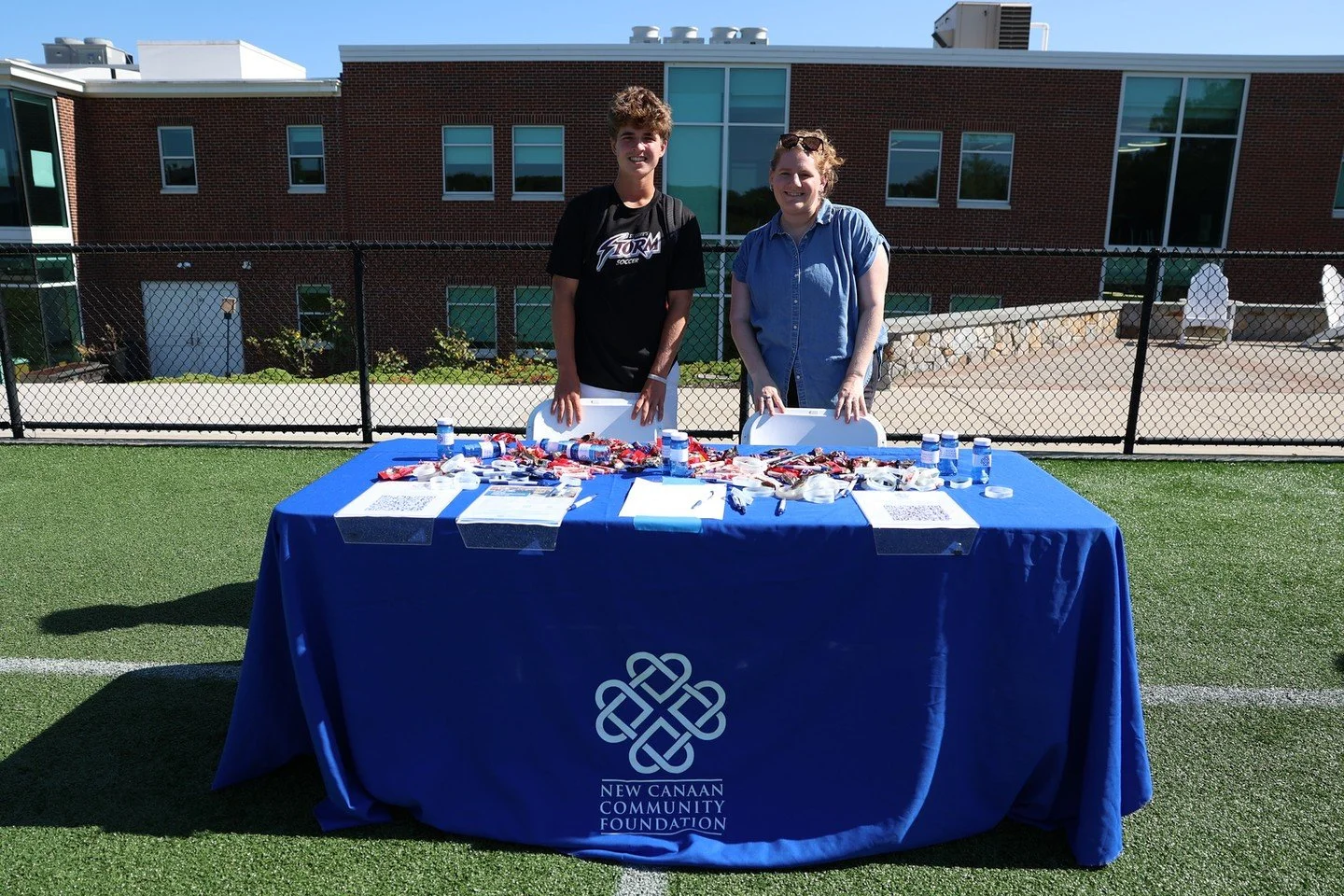 NCCF spent the afternoon at St. Luke&rsquo;s Volunteer Fair sharing the Young Philanthropists Program with students! Loved having Luke Riley &mdash; a three-year YP member &mdash; join to talk about the impact this group makes.