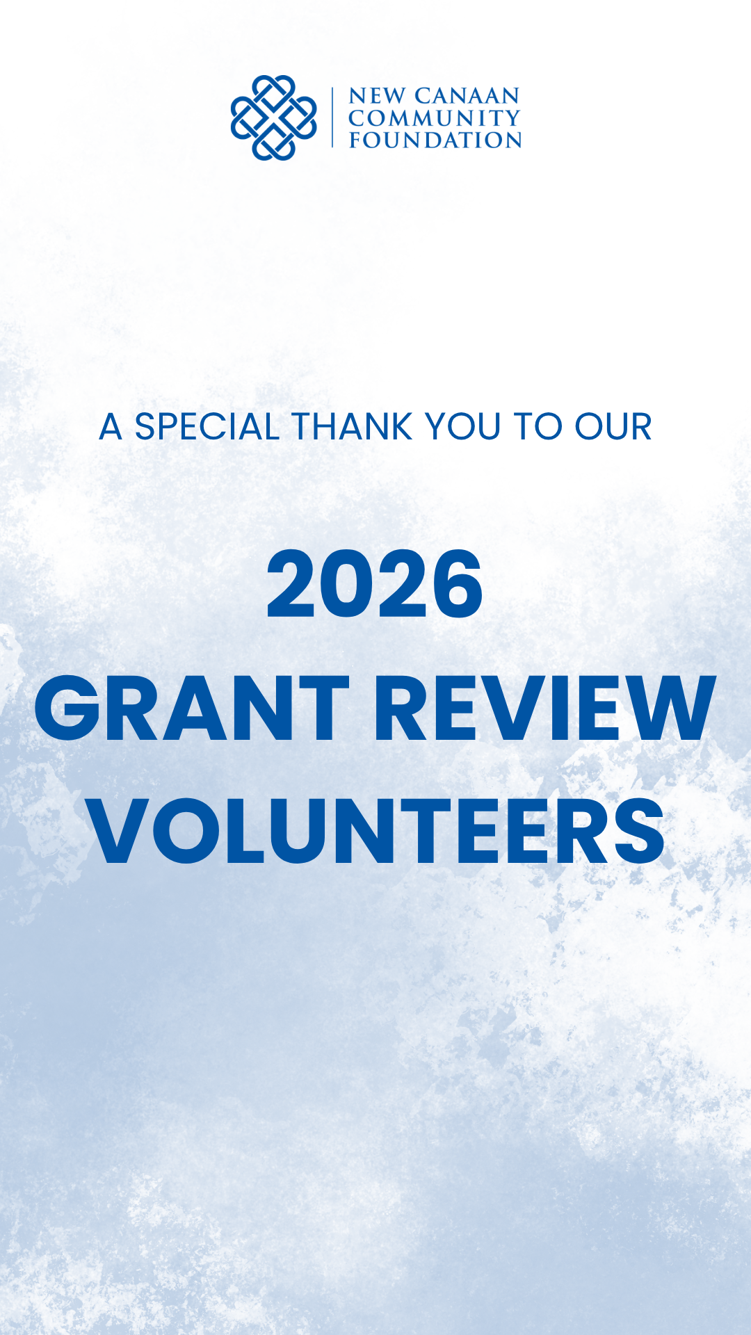 A Special Thank You to Our 2026 Grant Review Volunteers