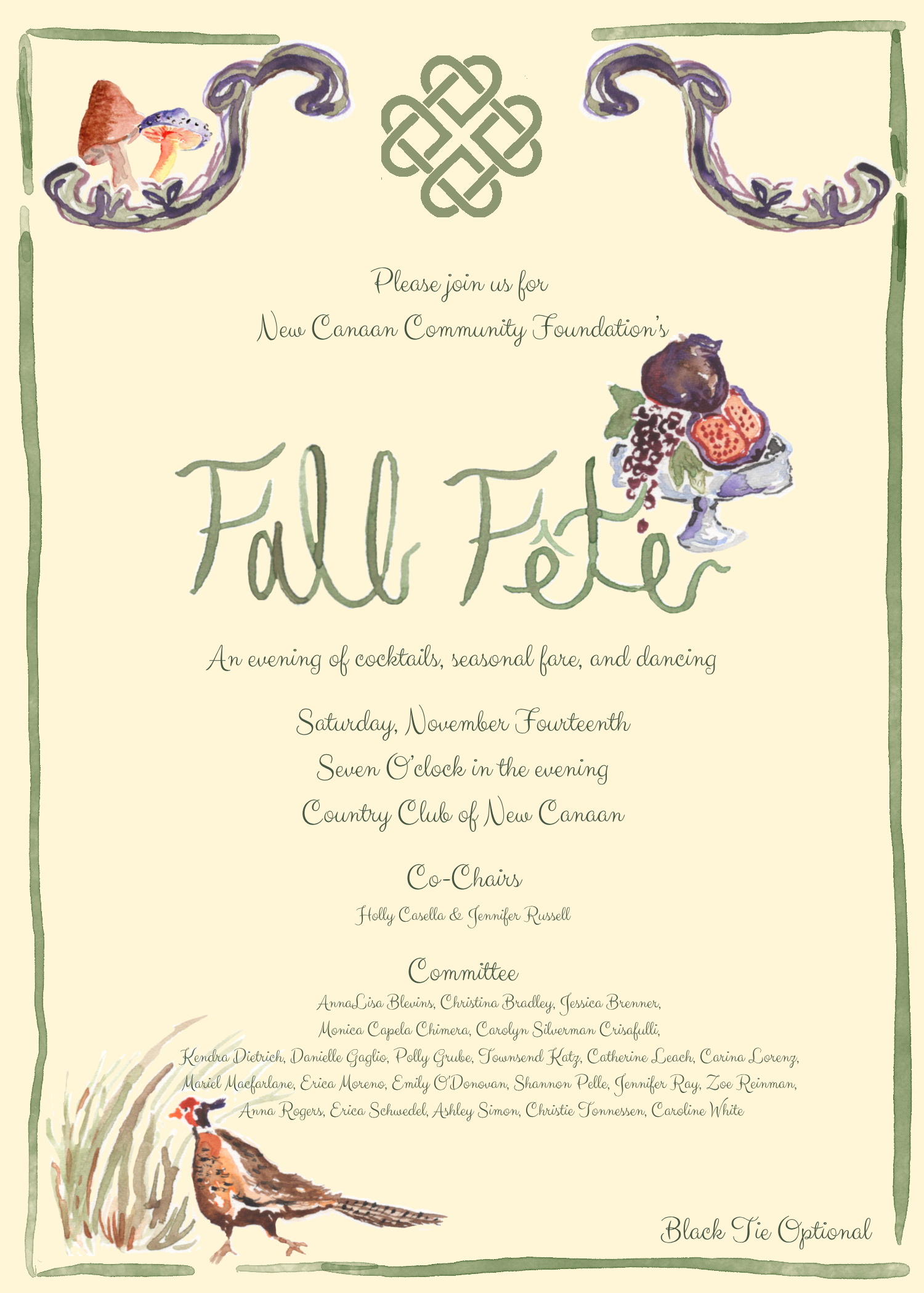 You're Invited to the NCCF Fall Fête