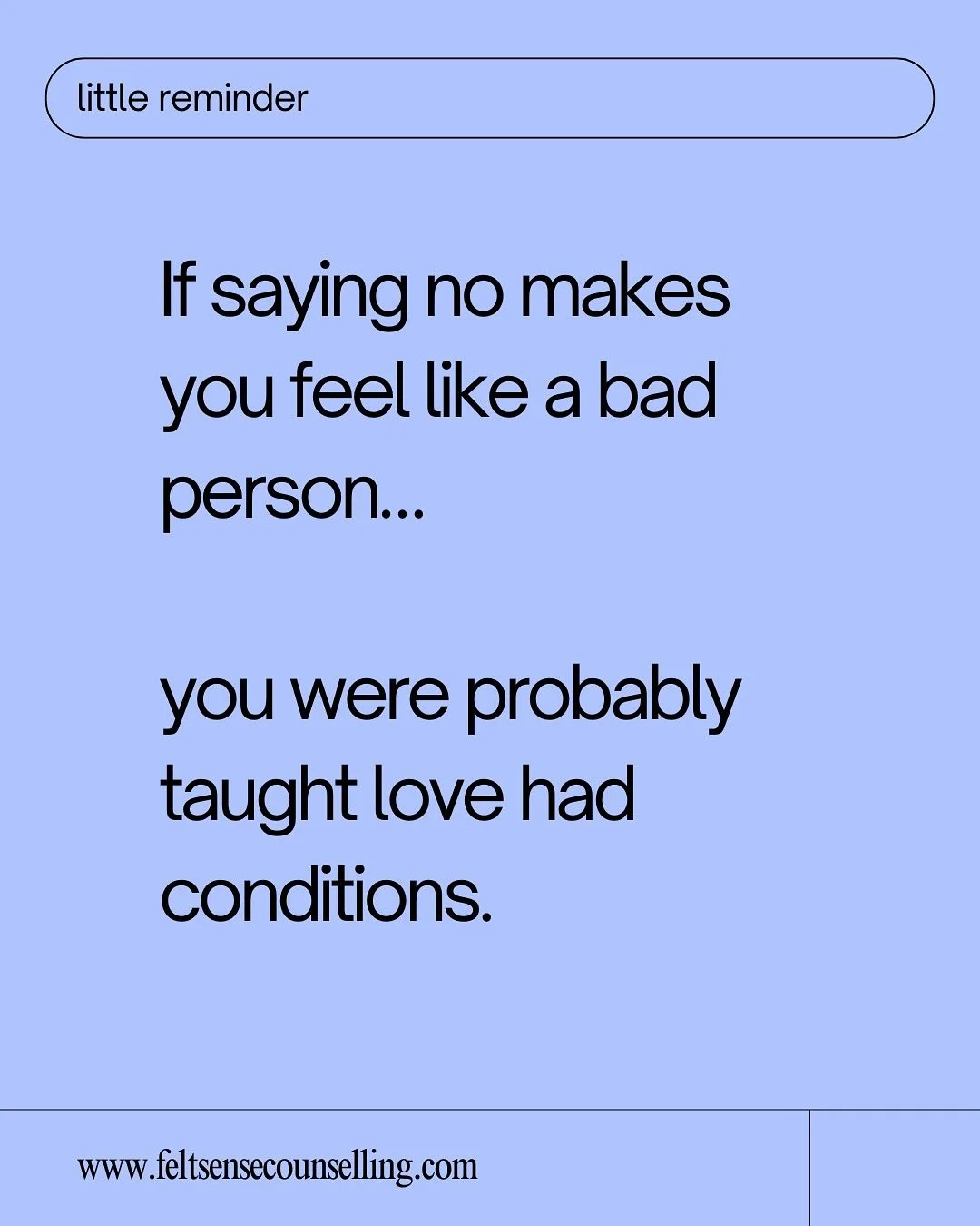 I didn&rsquo;t always have those words.

But I did know that even as a kid, saying no made me feel like I was doing something wrong. 

It didn't feel safe to disappoint anyone.

So I smiled. I stayed agreeable. I performed. I made myself easy to love
