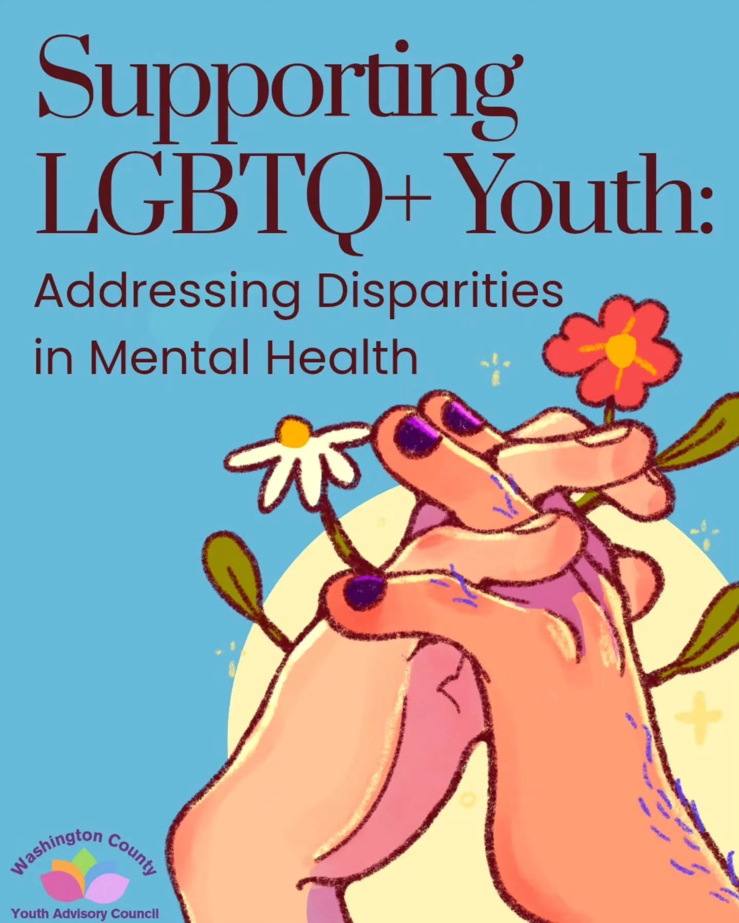 Today is International Day Against Homophobia, Transphobia, and Biphobia 🏳️&zwj;🌈

Members of the Washington County Youth Advisory Council are passionate about supporting the mental wellbeing of LGBTQ+ youth in their community.

Swipe through for s