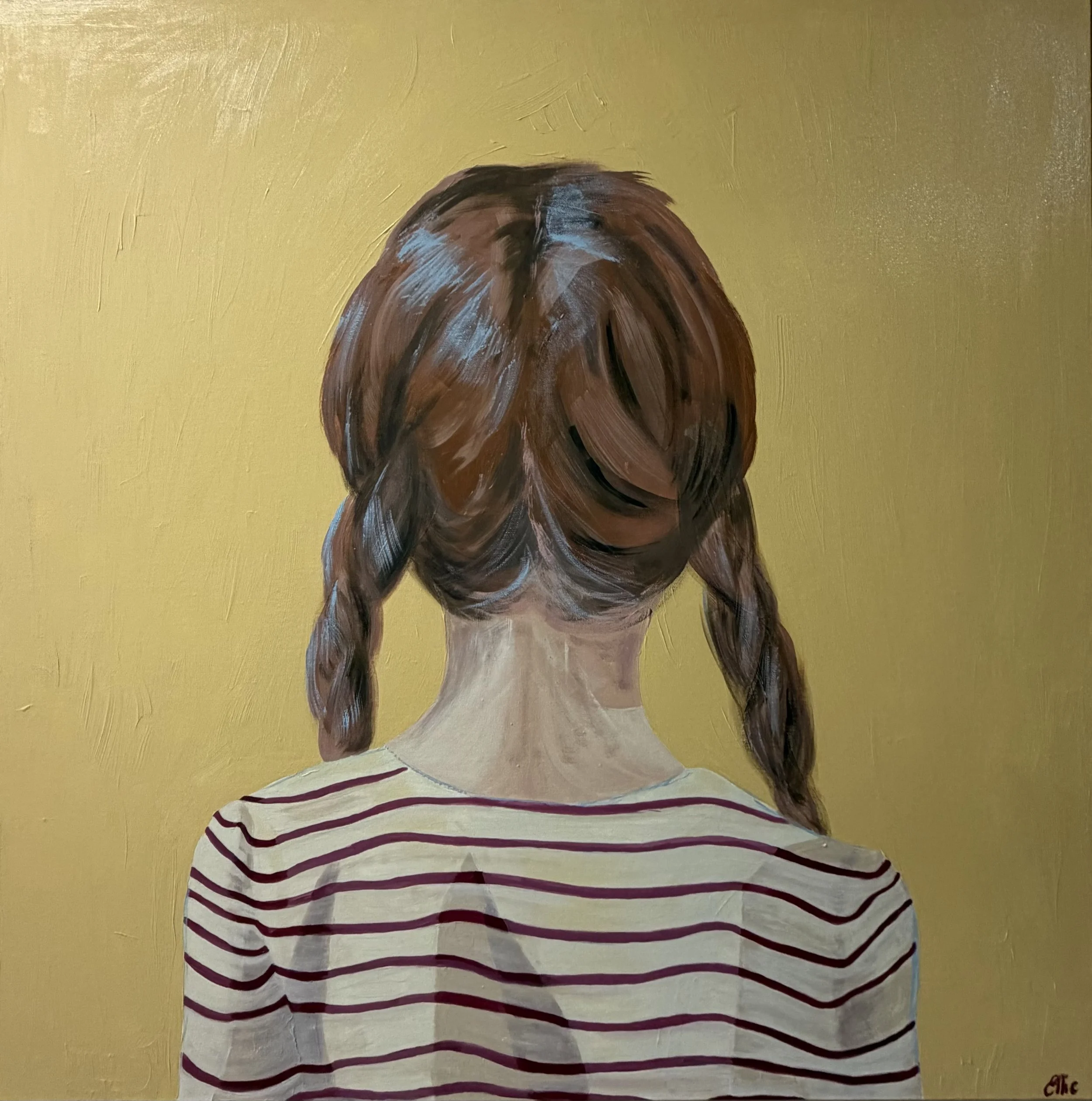 Ellie (2026).  A young Eleanor; Self-portrait.  Not for sale.