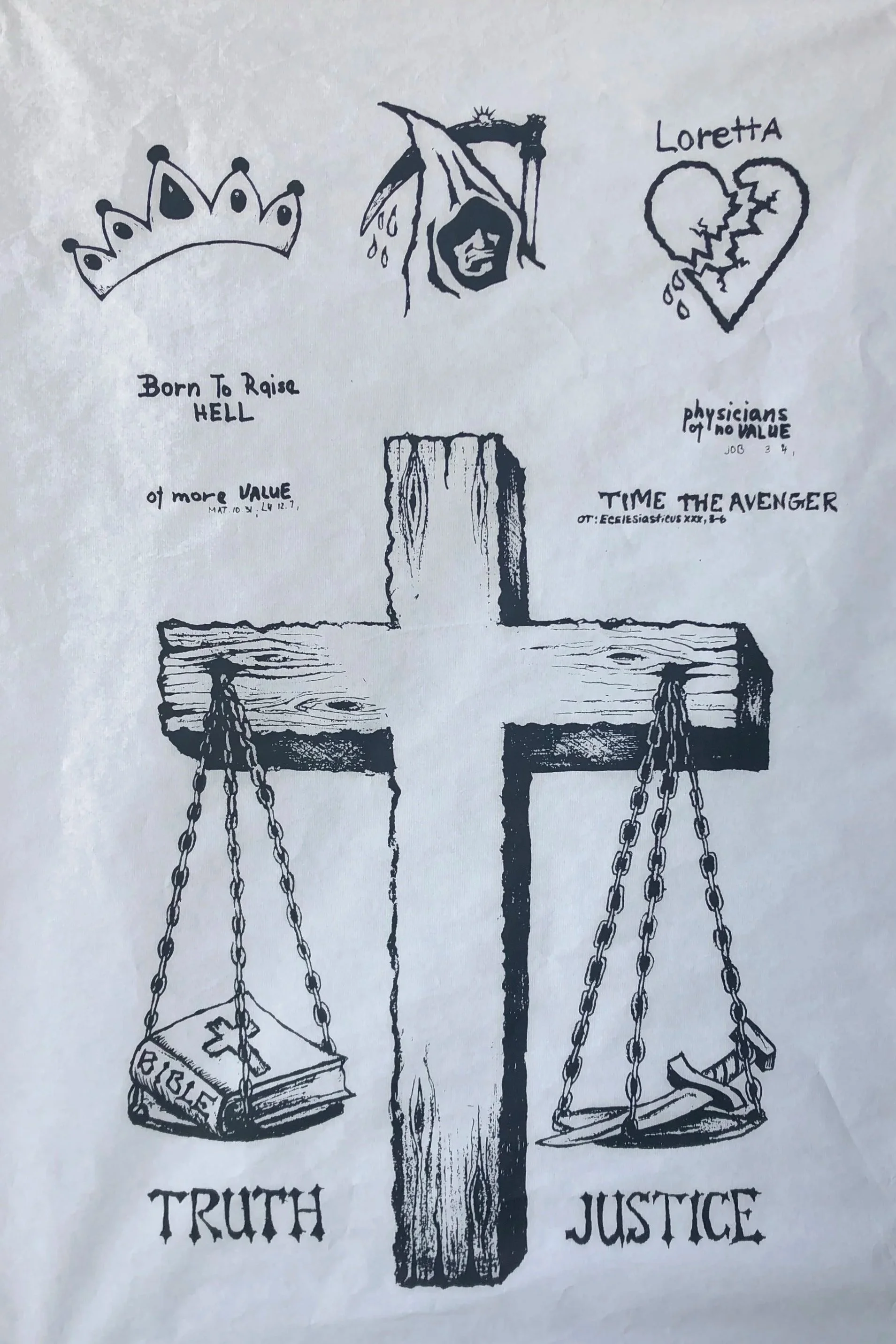 Temptu® Cape Fear temporary tattoos designed by Ronda Gale  *PRINTS AVAILABLE*  