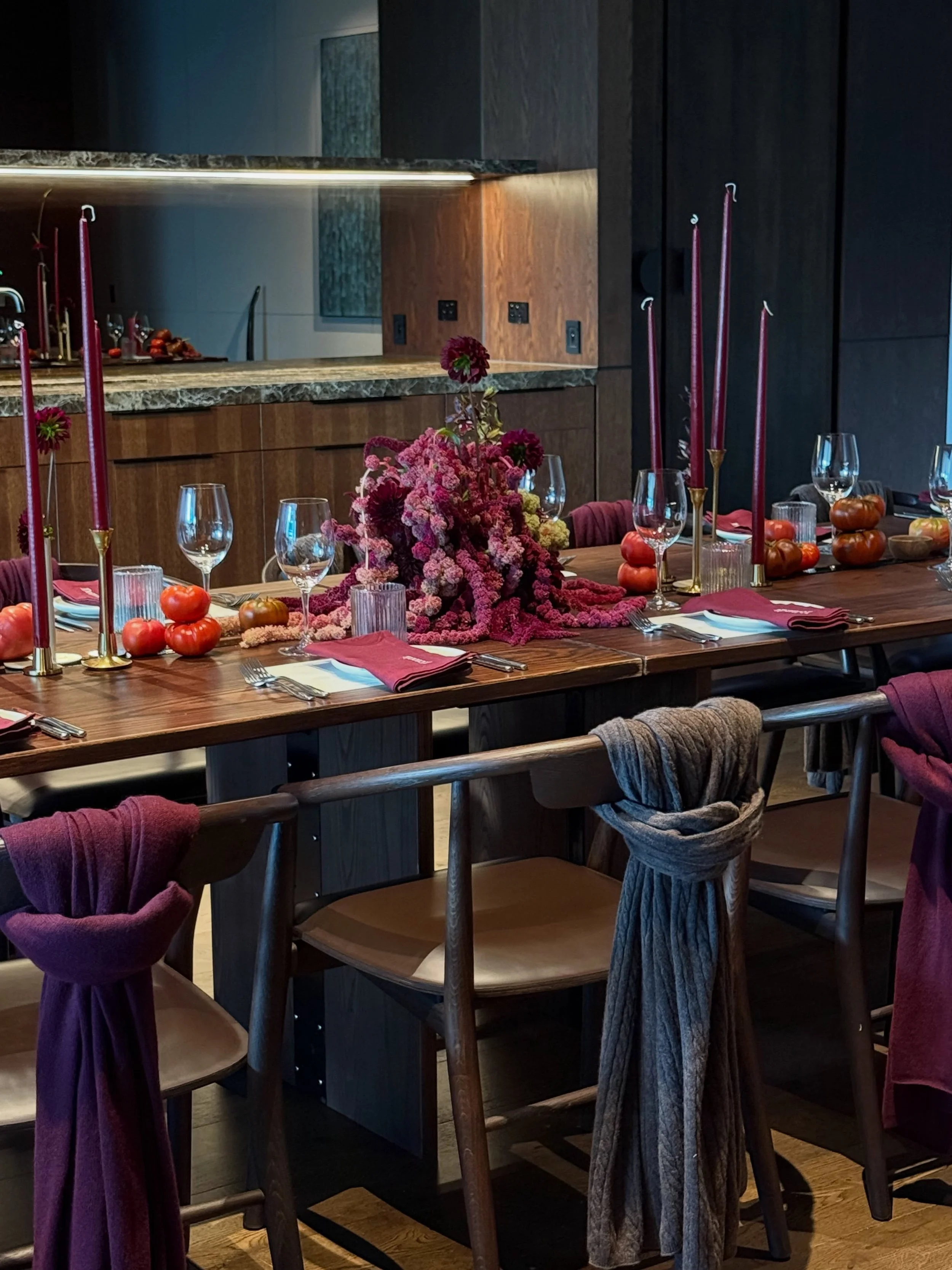 We LOVE extending our services to cater to small events, and this one was so cute!! @elleandrileycashmere @tatumsavage
