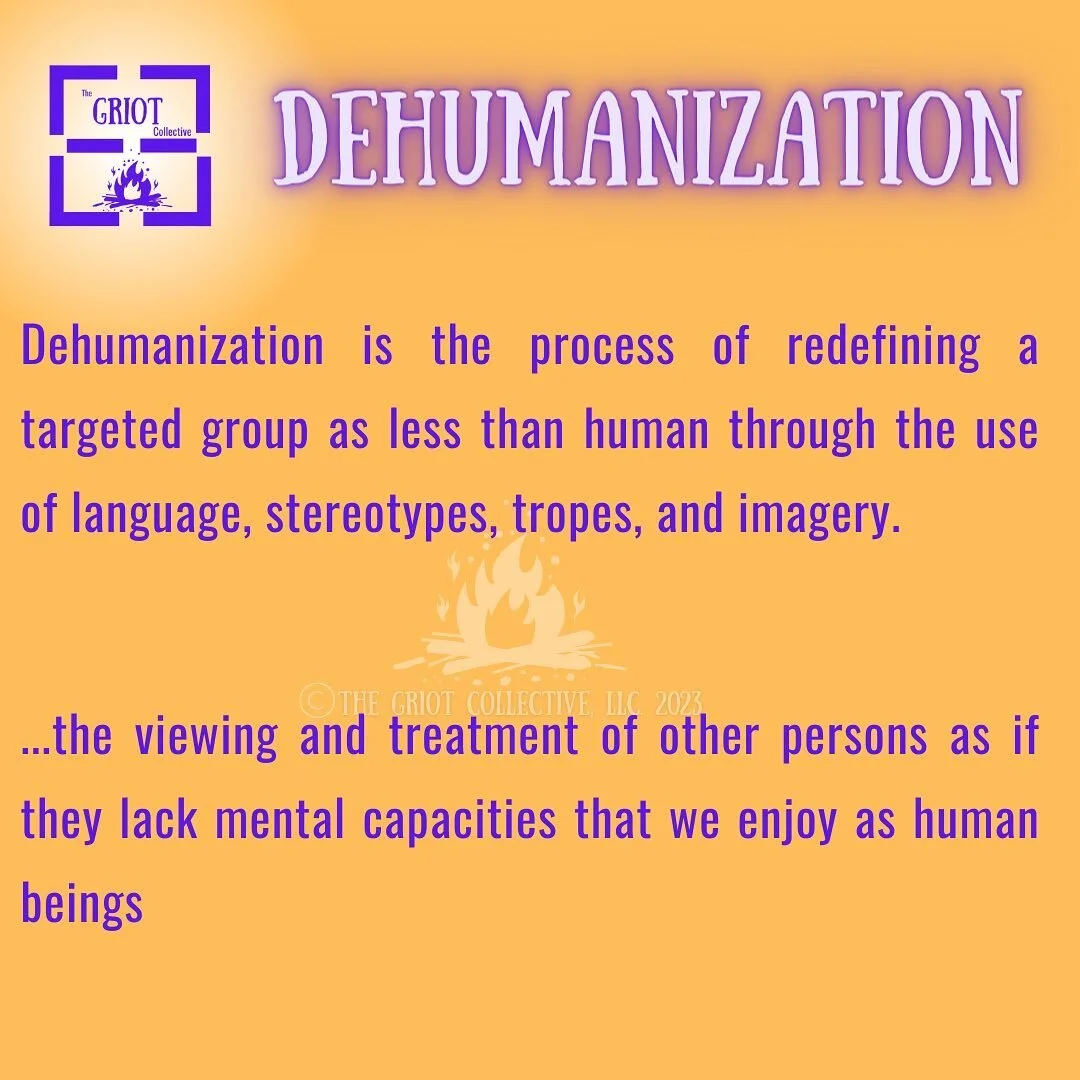 How many times do you encounter dehumanizing language throughout your day? Once you catch it, you can&rsquo;t miss it! A man cheats on his partner and instantly he is DEHUMANIZED to a dog! Someone has a sporadic mood change and suddenly they labeled 