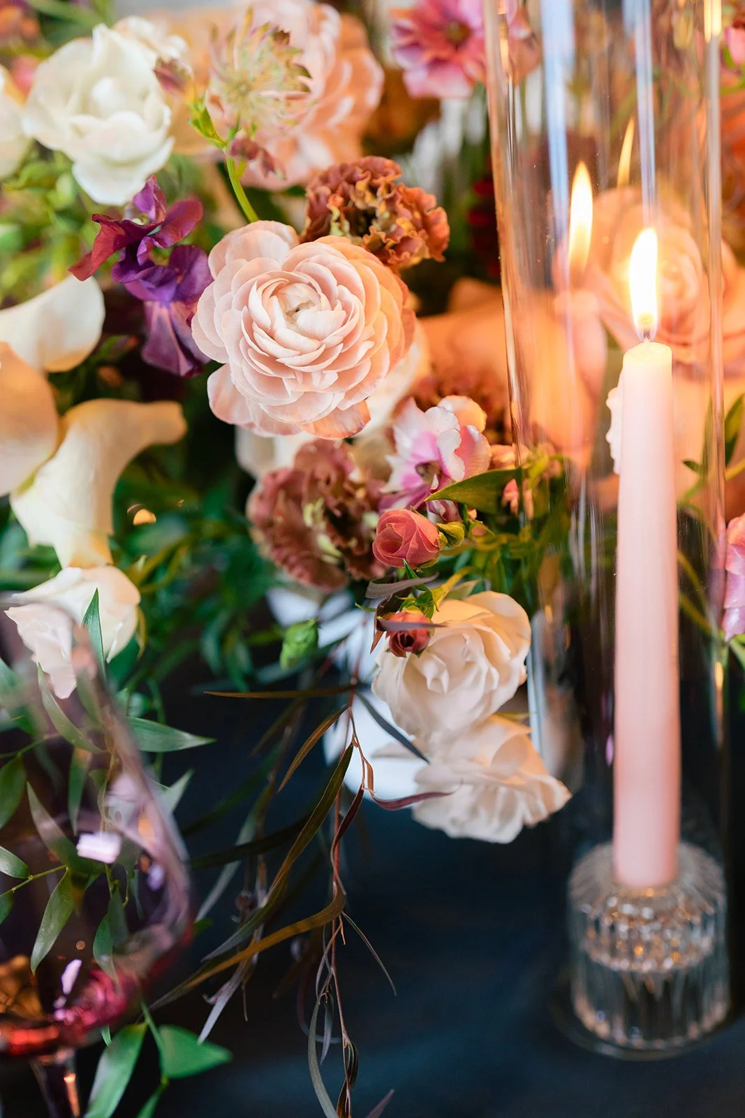 Chantel Cruz Photography
Soft romantic floral centerpiece DC Weddings