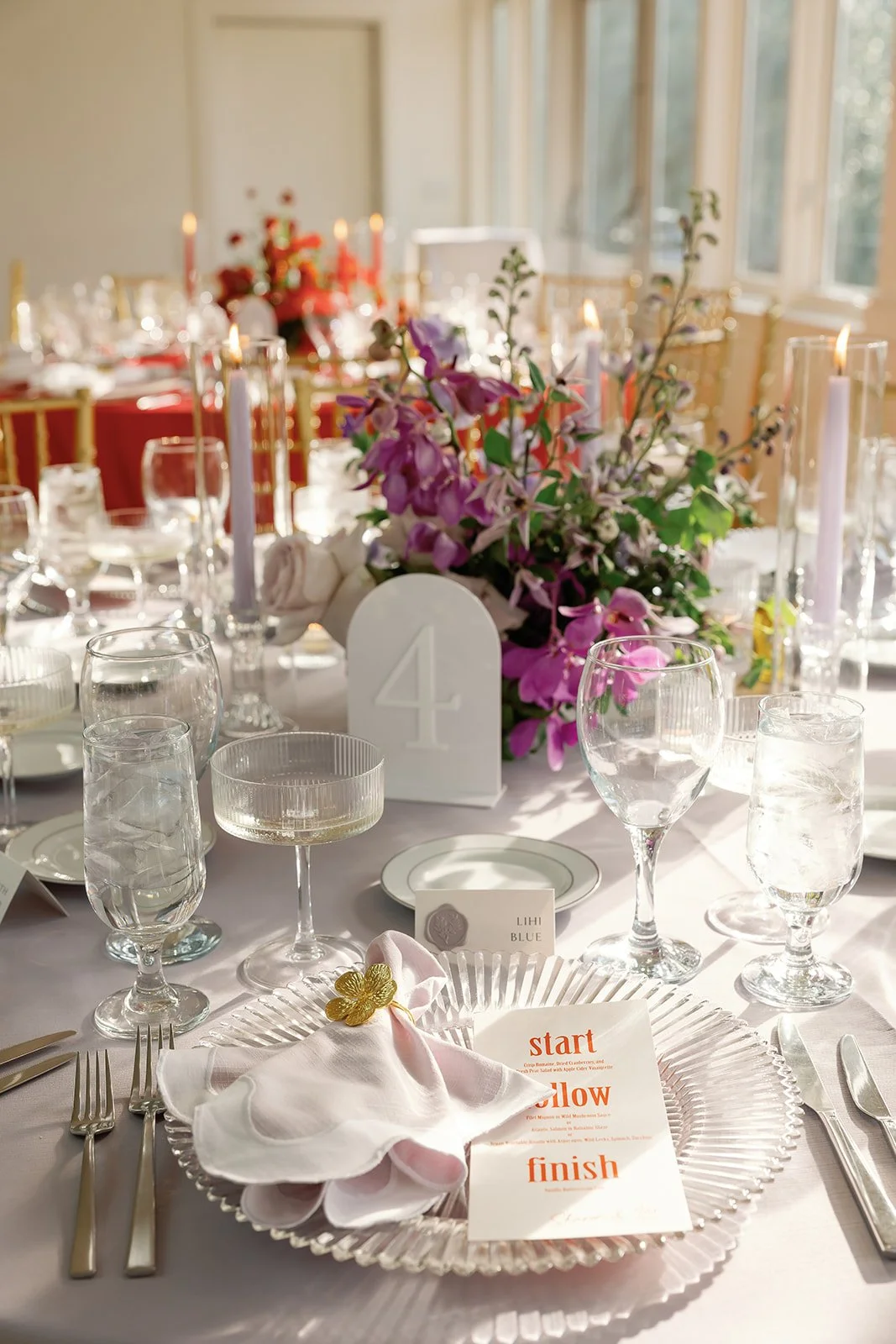 Maggie Morris Photography
The Birkby House, Leesburg VA
Colorful garden wedding florals reception colorblocking