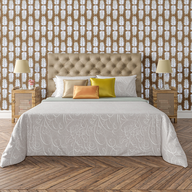 Honey Locust (6 colors) wallpaper and fabric