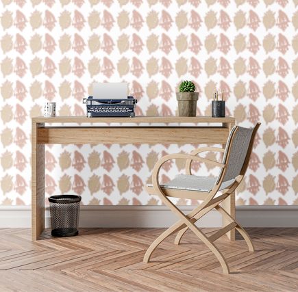 Conches (3 colors) fabric and wallpaper